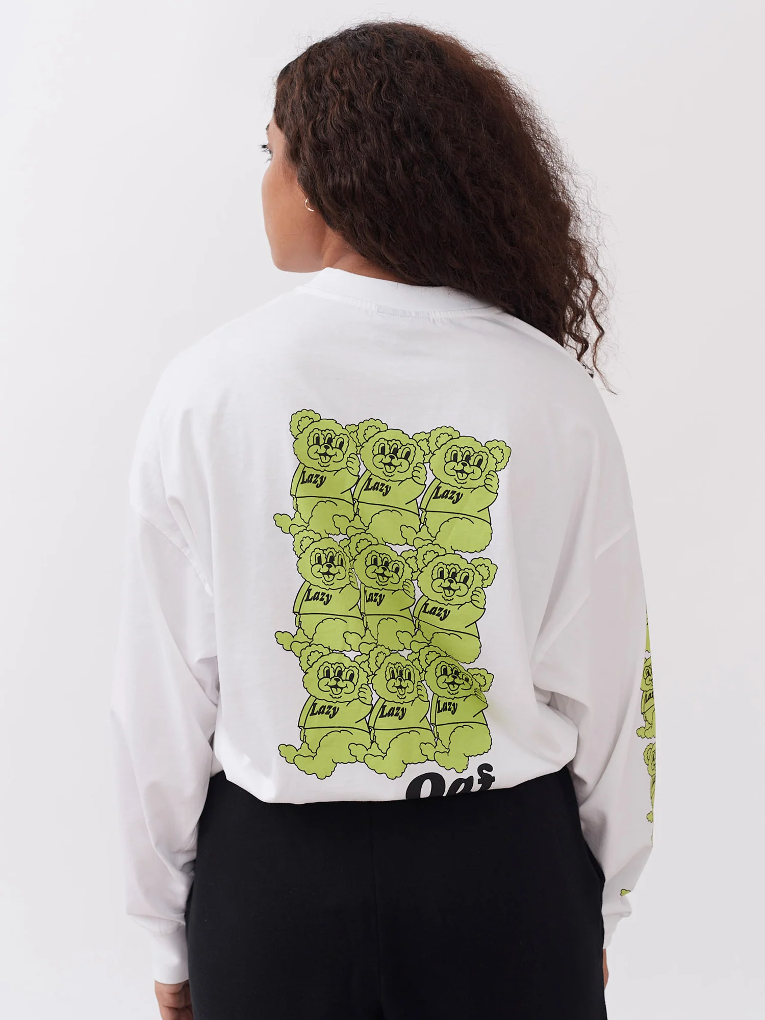 Lazy Oaf Bear With Me Long Sleeve T-Shirt - Image 2