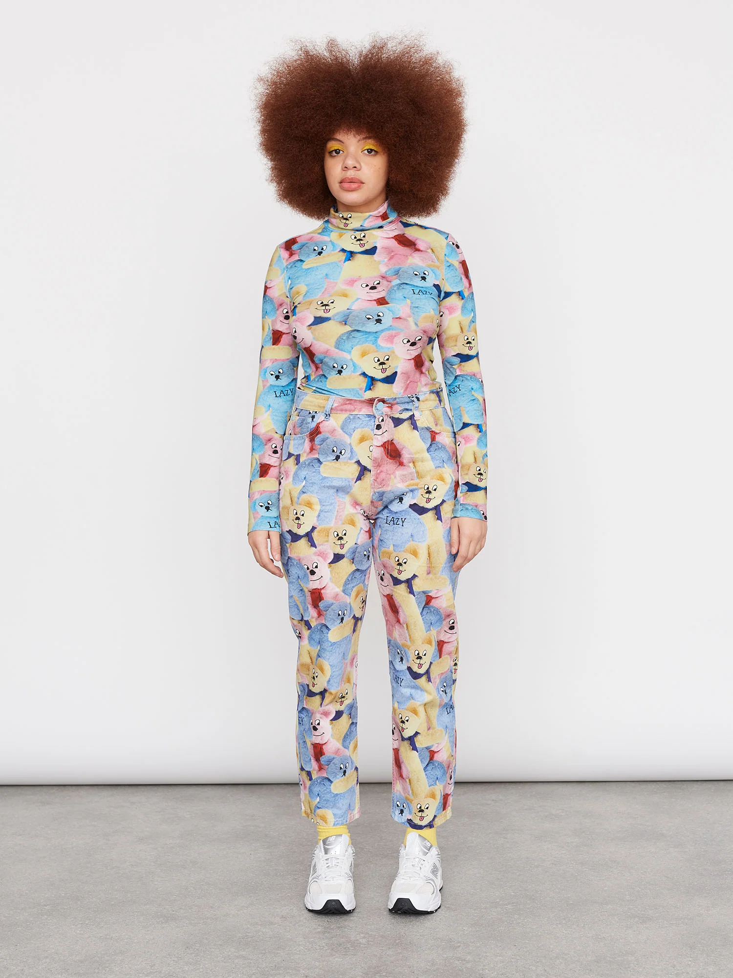 Lazy Oaf Beary Nice Mom Jeans