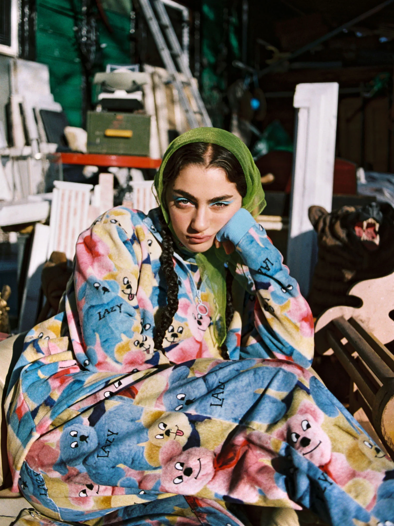 Lazy Oaf Beary Nice Mom Jeans - Image 3
