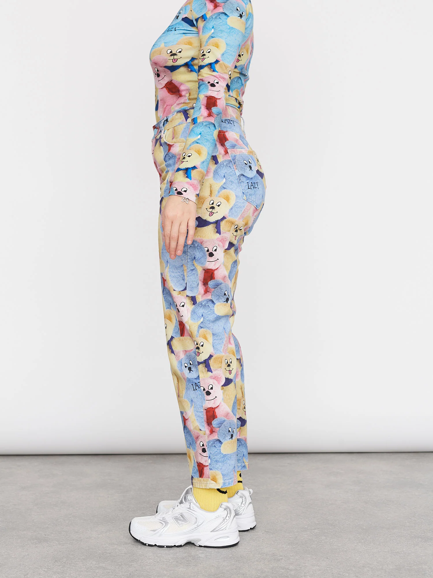 Lazy Oaf Beary Nice Mom Jeans - Image 6