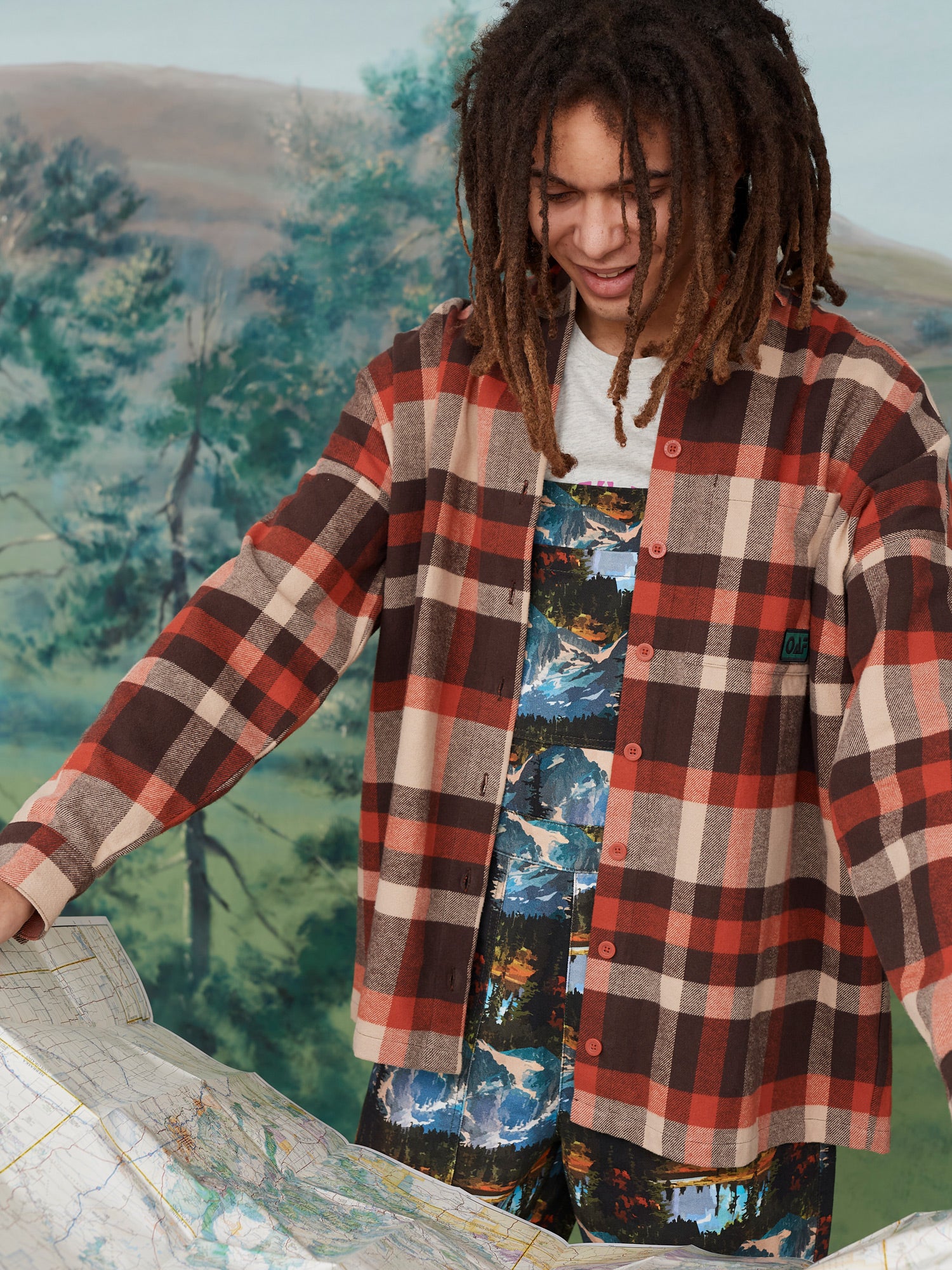Lazy Oaf Bigfoot Plaid Overshirt - Image 5