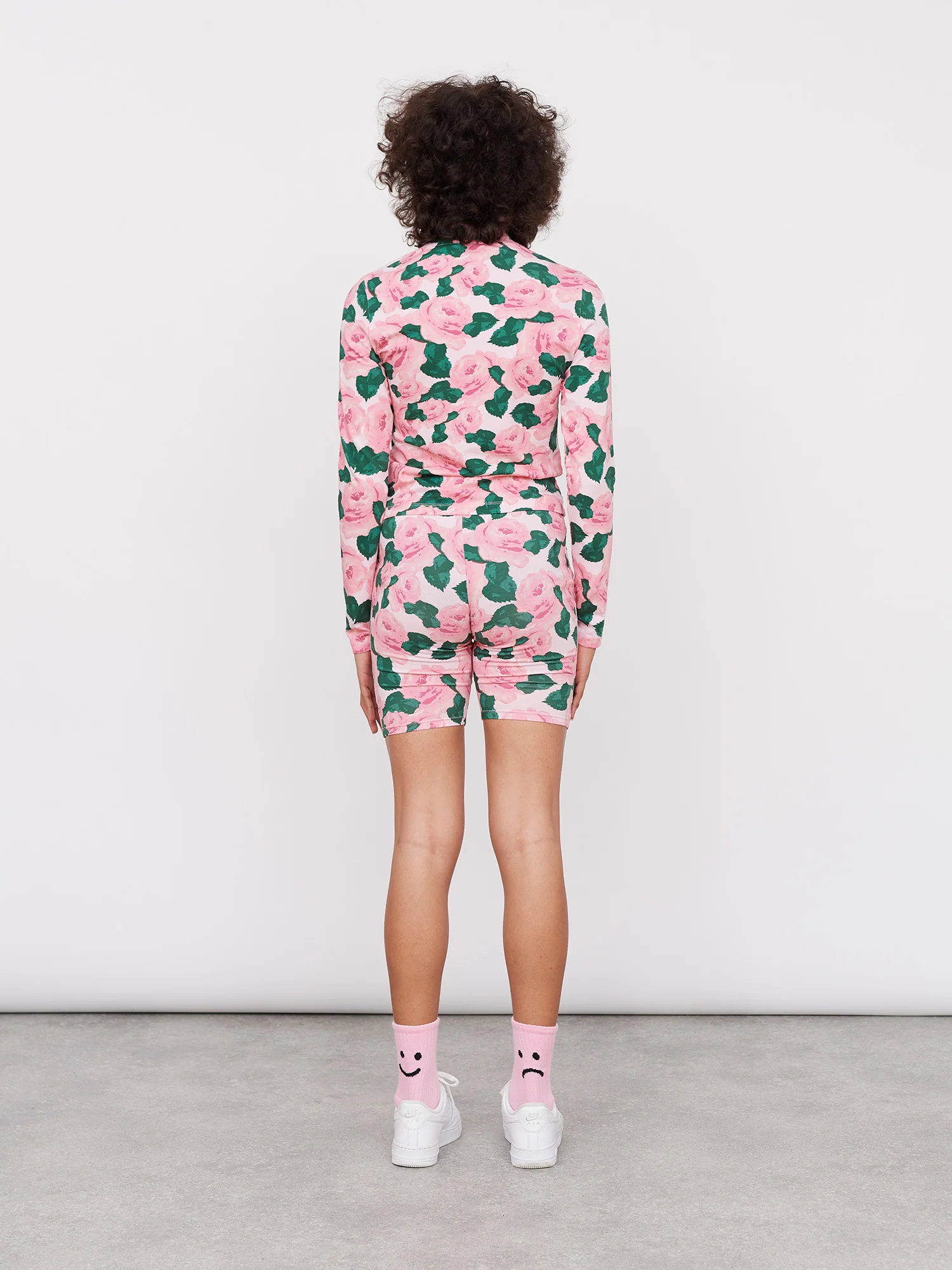 Lazy Oaf Bunch of Roses Cycle Shorts - Image 5
