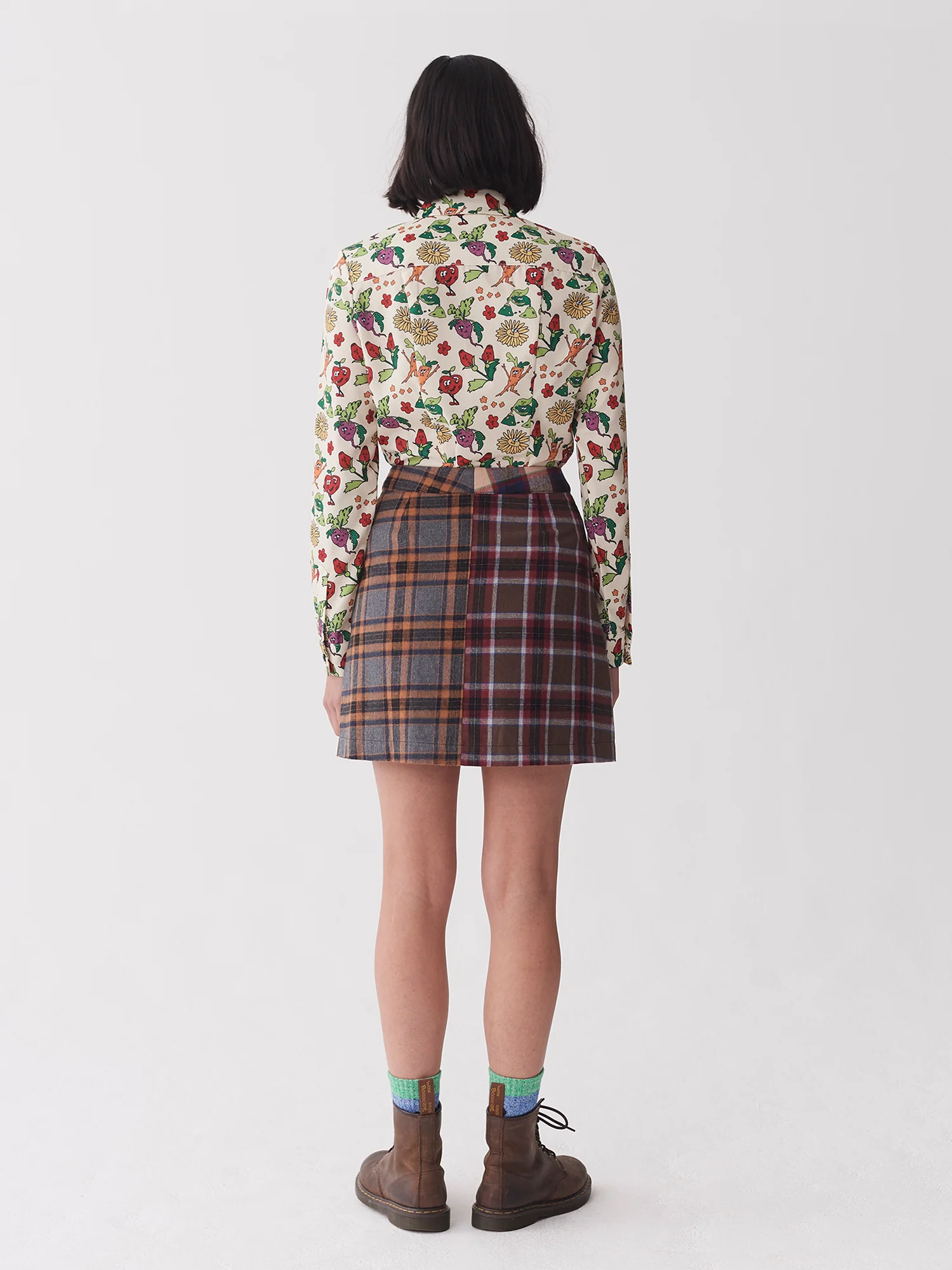 Lazy Oaf Button Up Mini Skirt - Image 6