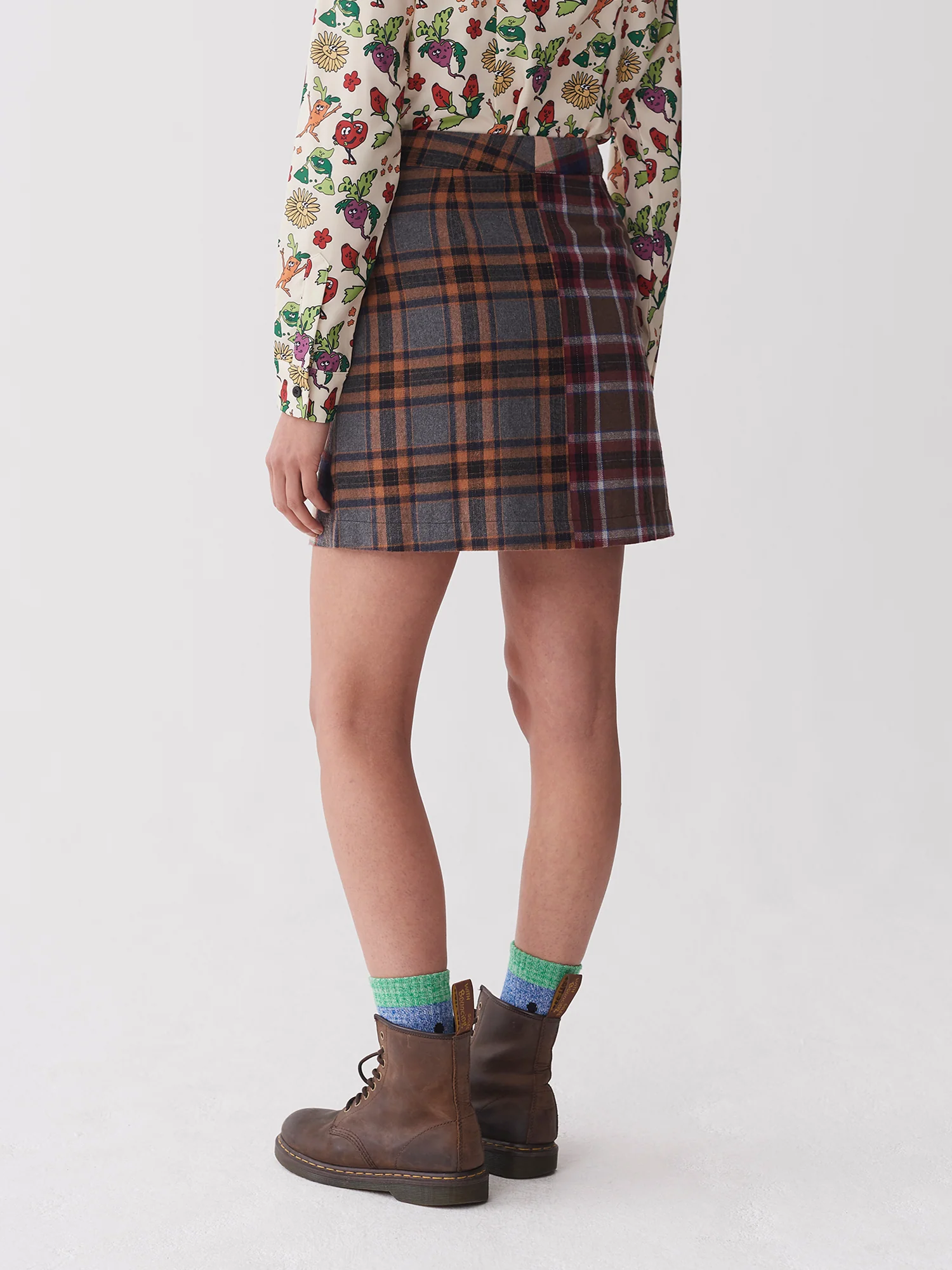 Lazy Oaf Button Up Mini Skirt - Image 7