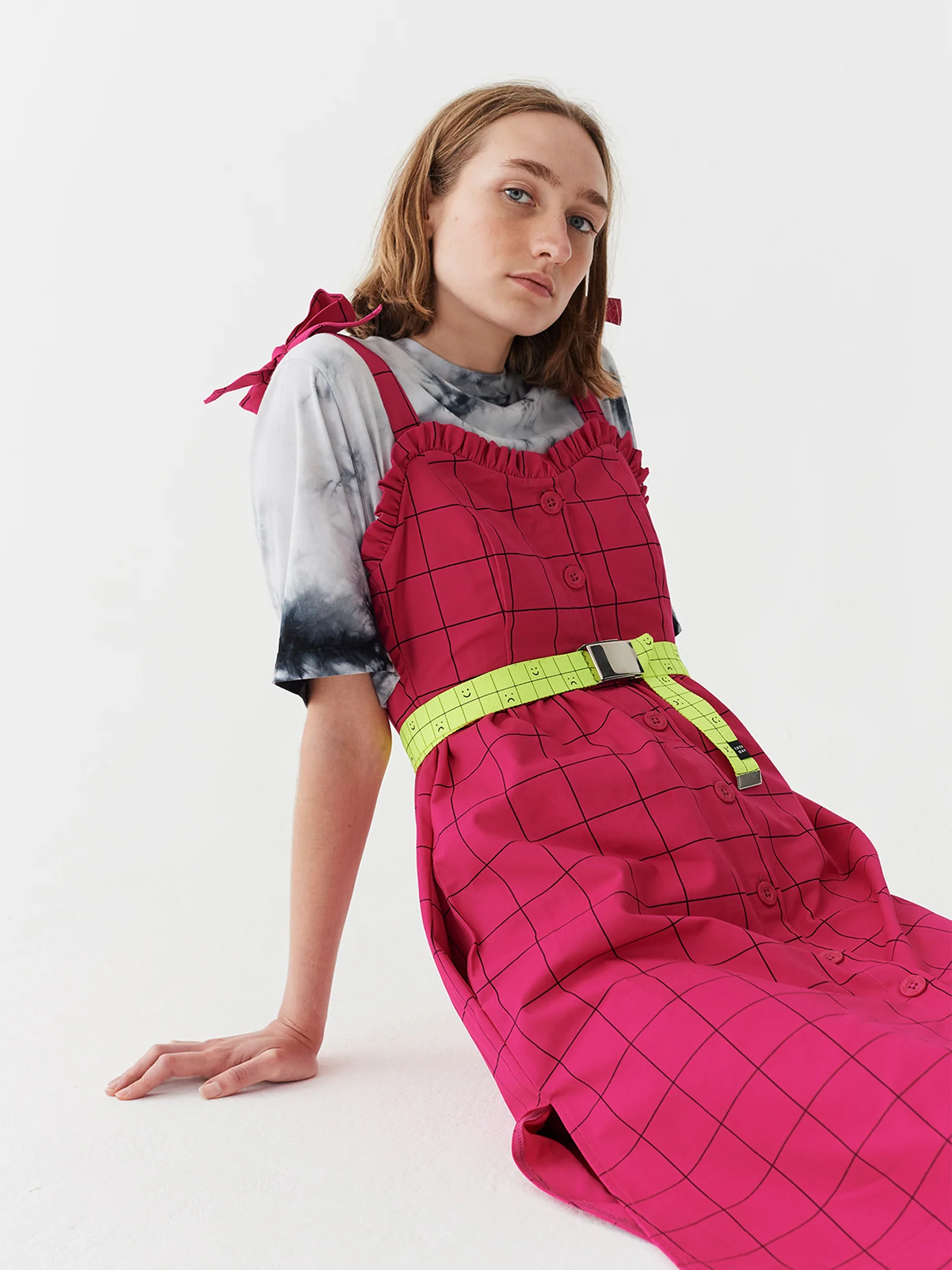 Lazy Oaf Caged In Button Dress - Image 4