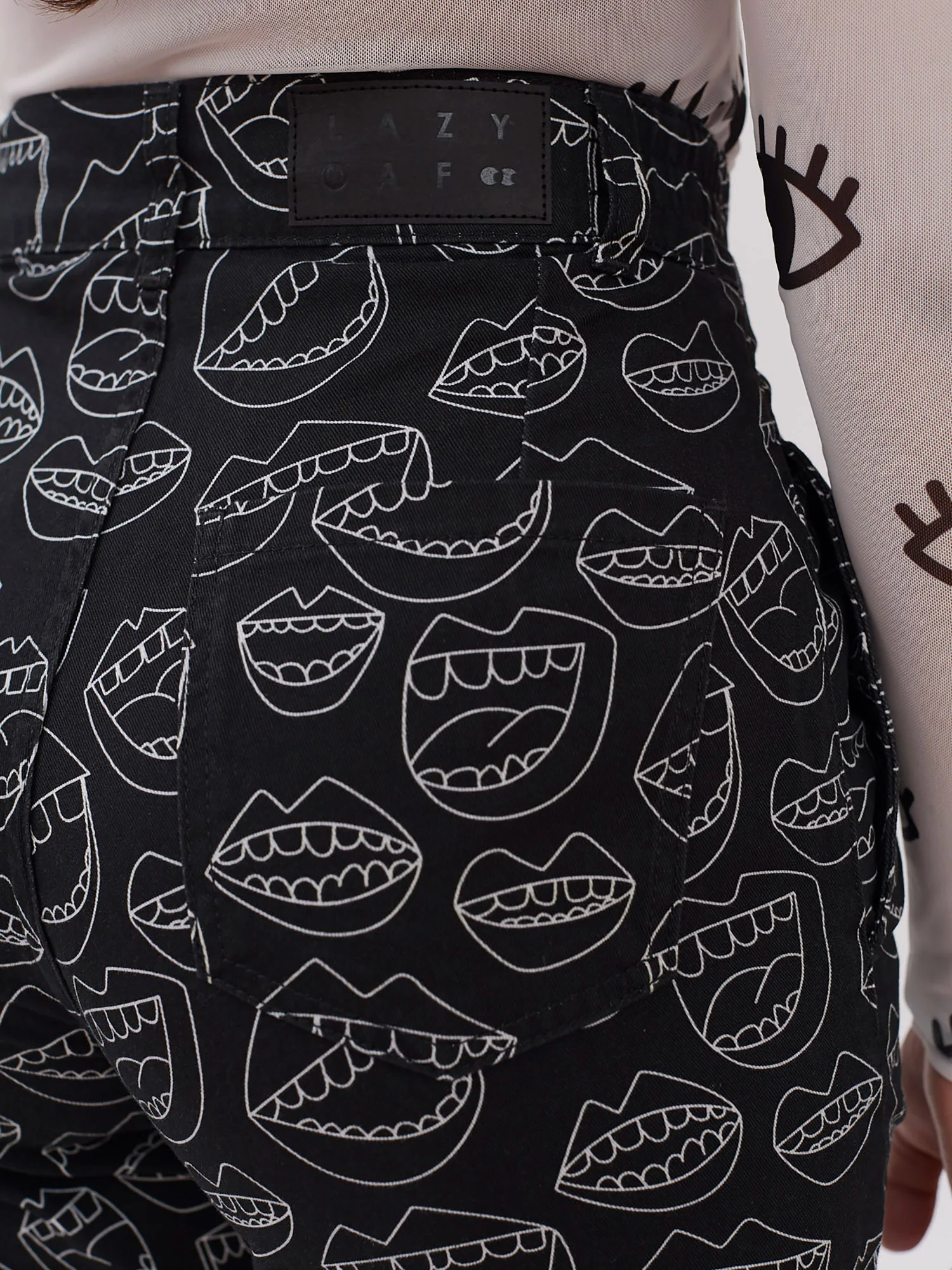 Lazy Oaf Chatterbox Unisex Pants - Image 3