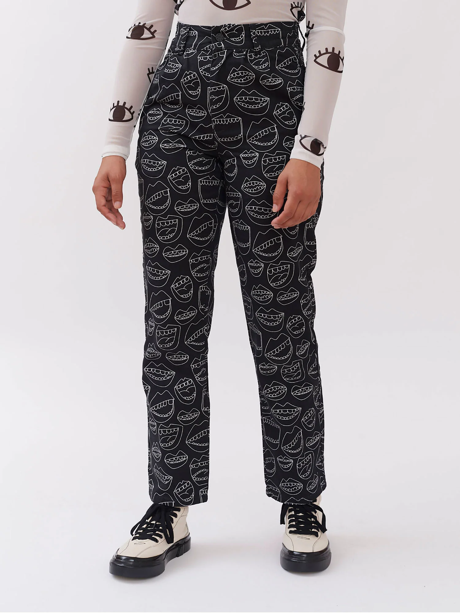 Lazy Oaf Chatterbox Unisex Pants - Image 4