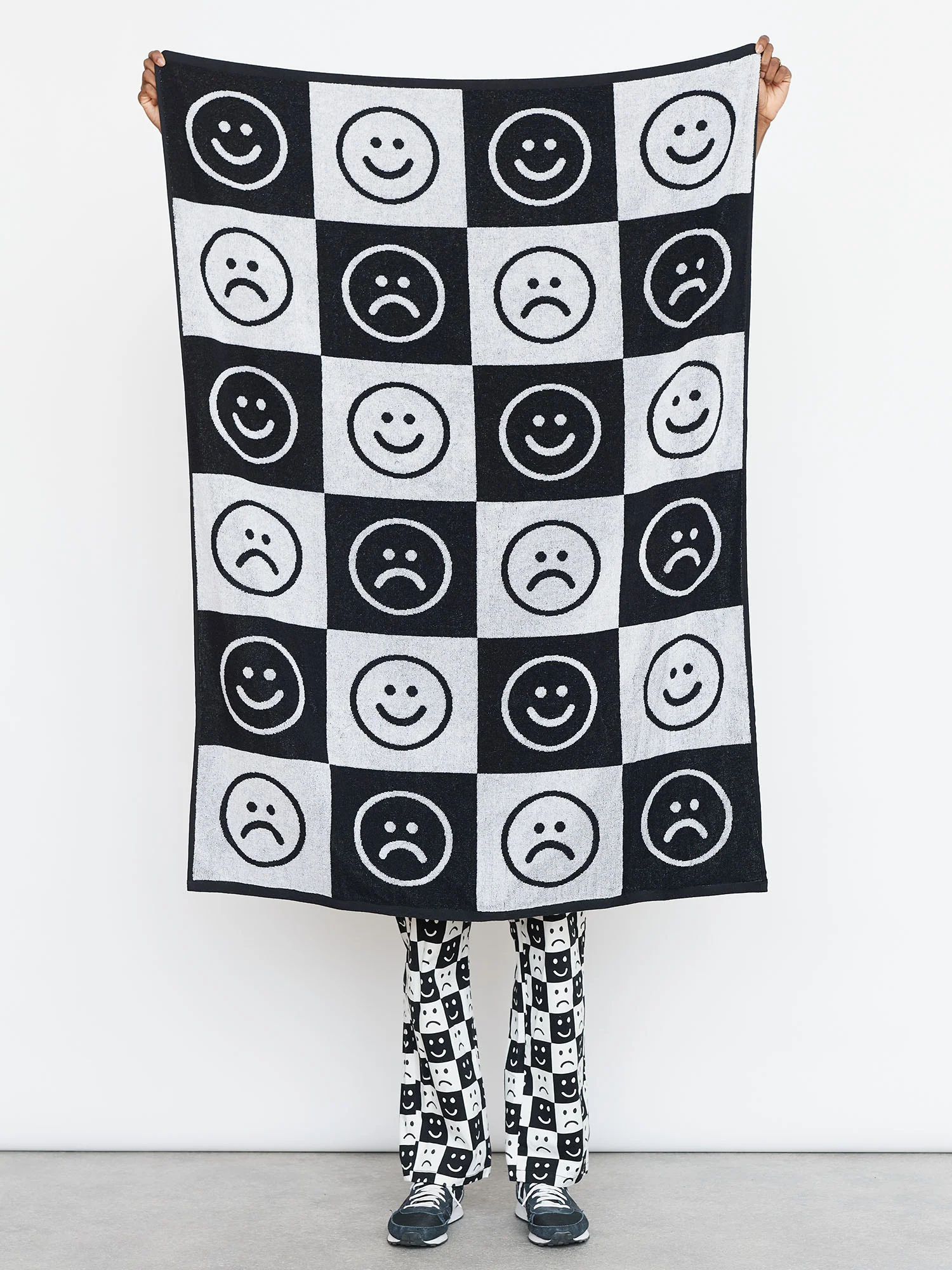 Lazy Oaf Check Your Face Bath Towel