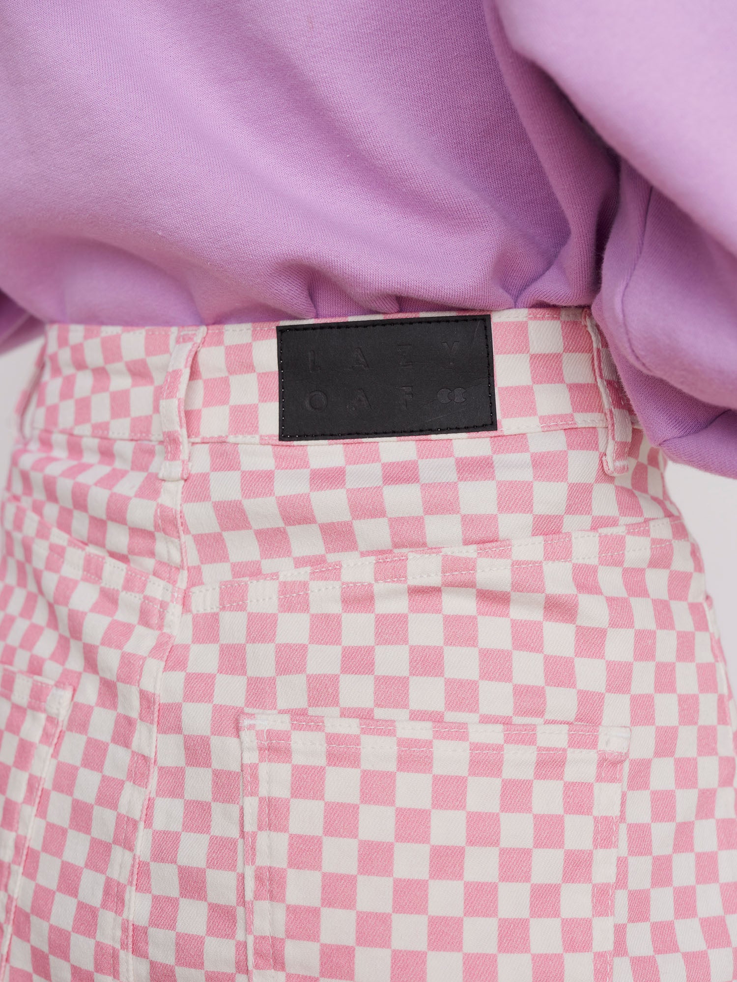 Lazy Oaf Checkers Mini Skirt - Image 6