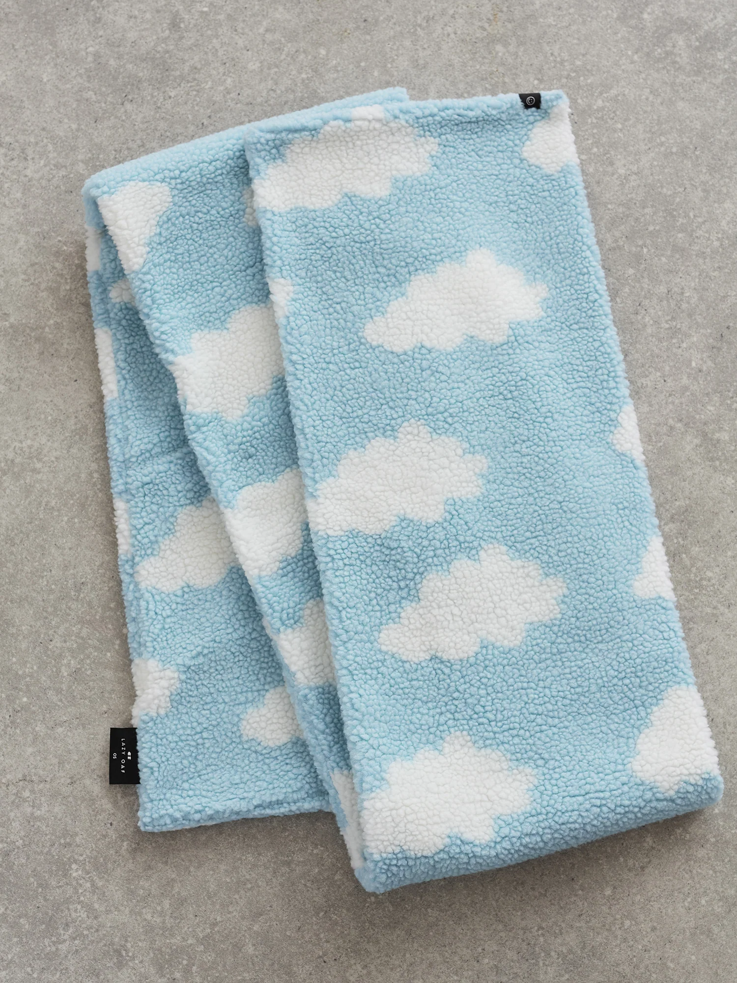 Cloudy Day Fleece Scarf - Image 2