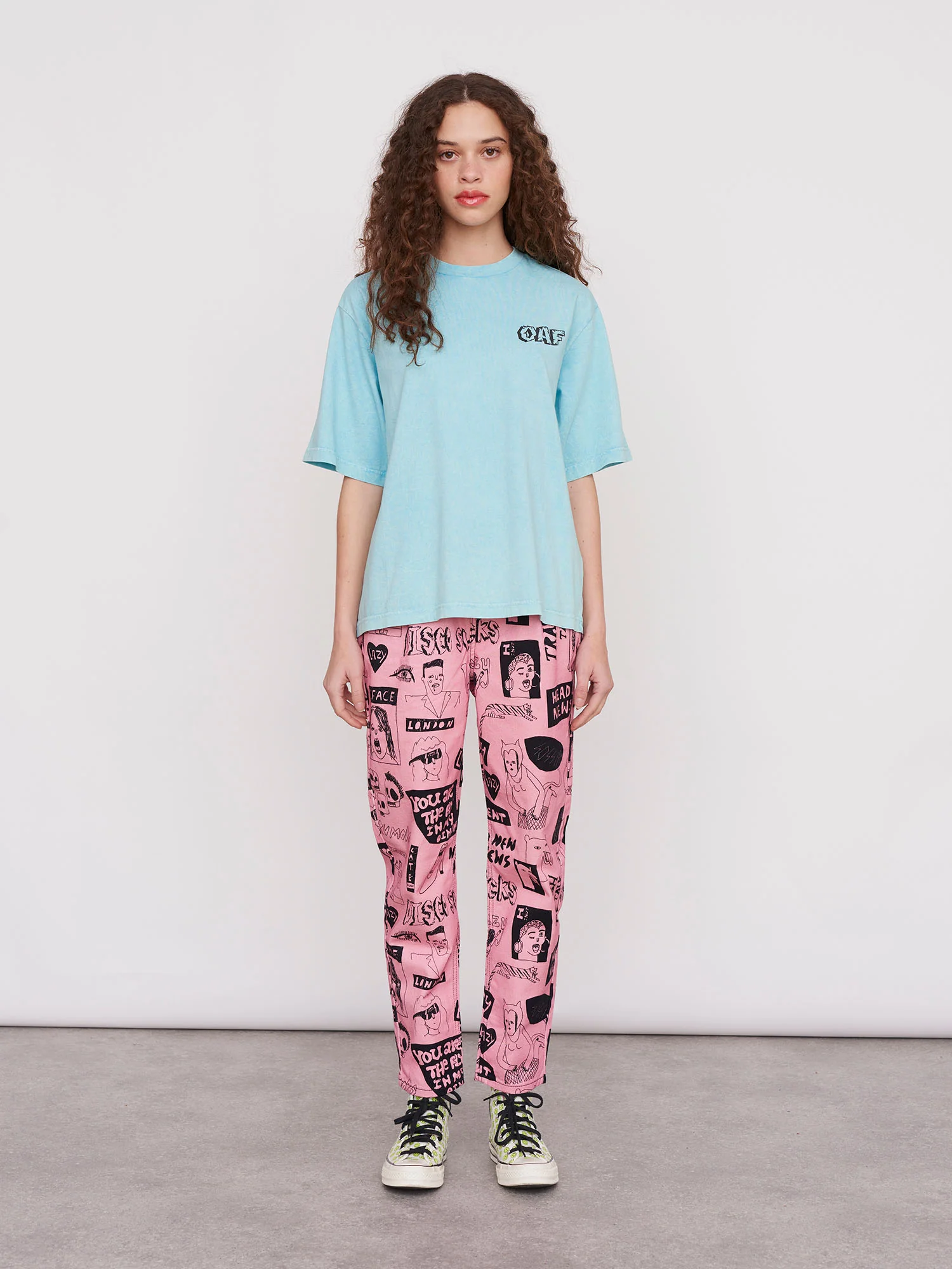 Lazy Oaf Cracked Oaf T-shirt - Image 2