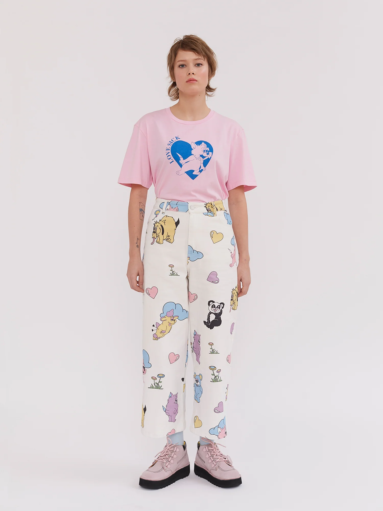 Lazy Oaf Crazy in Love Pants - Image 2