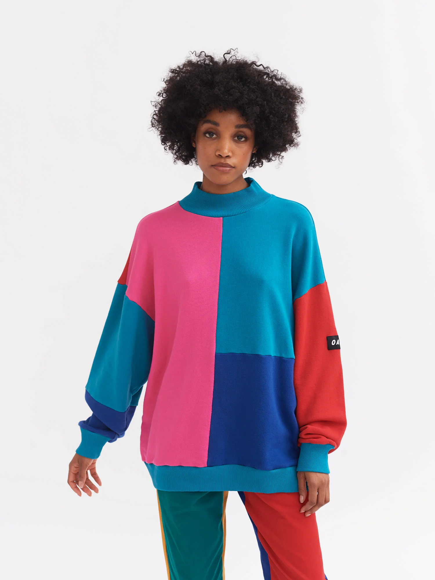 Lazy Oaf Cut & Colour Sweatshirt - Image 2