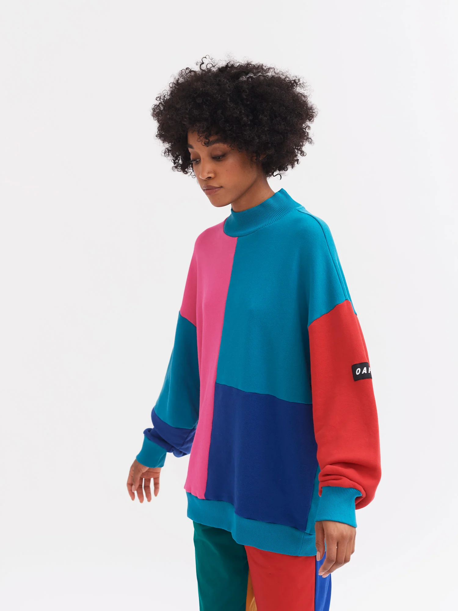 Lazy Oaf Cut & Colour Sweatshirt - Image 8
