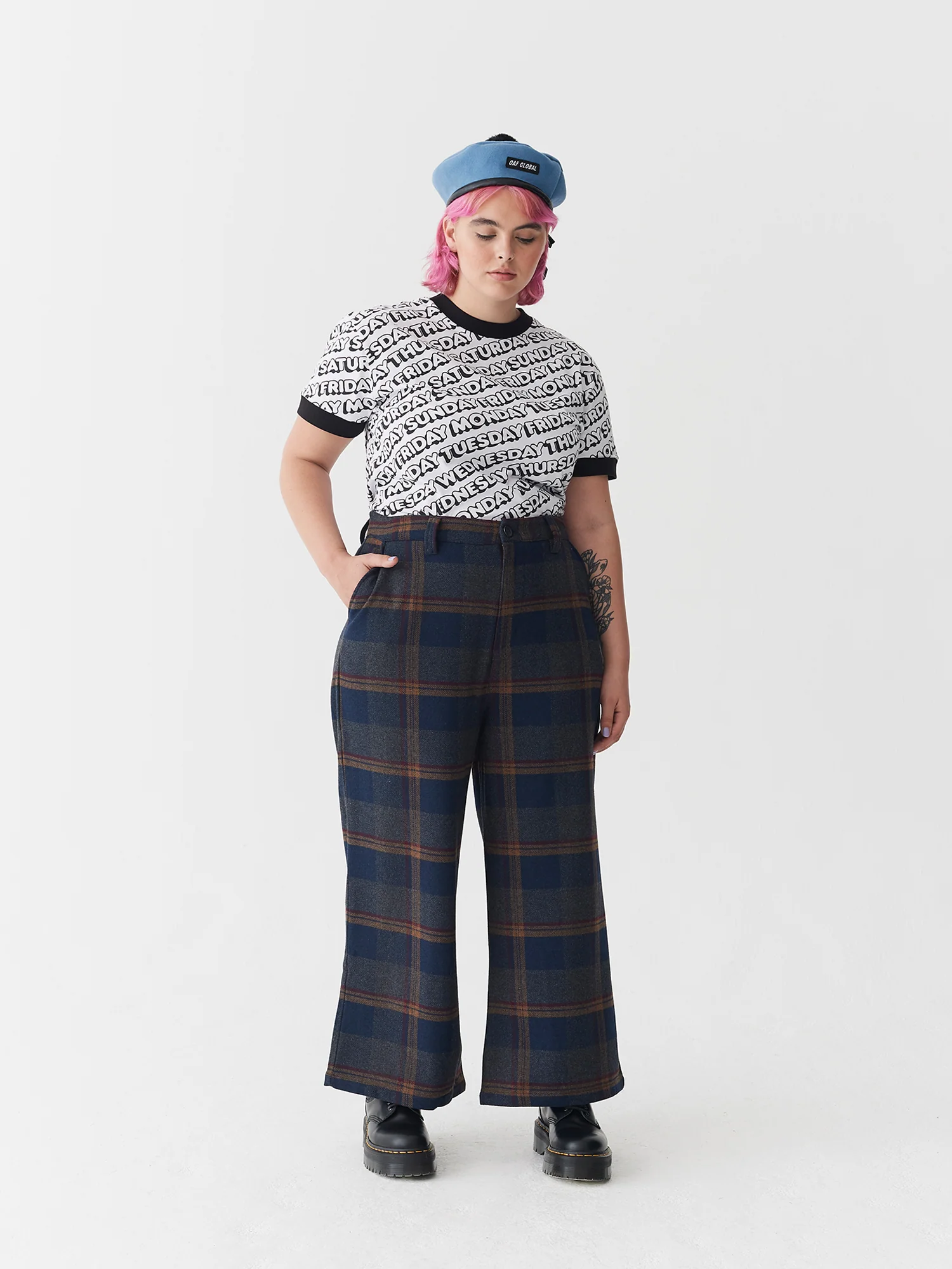 Lazy Oaf Day After Day Ringer T-Shirt - Image 4