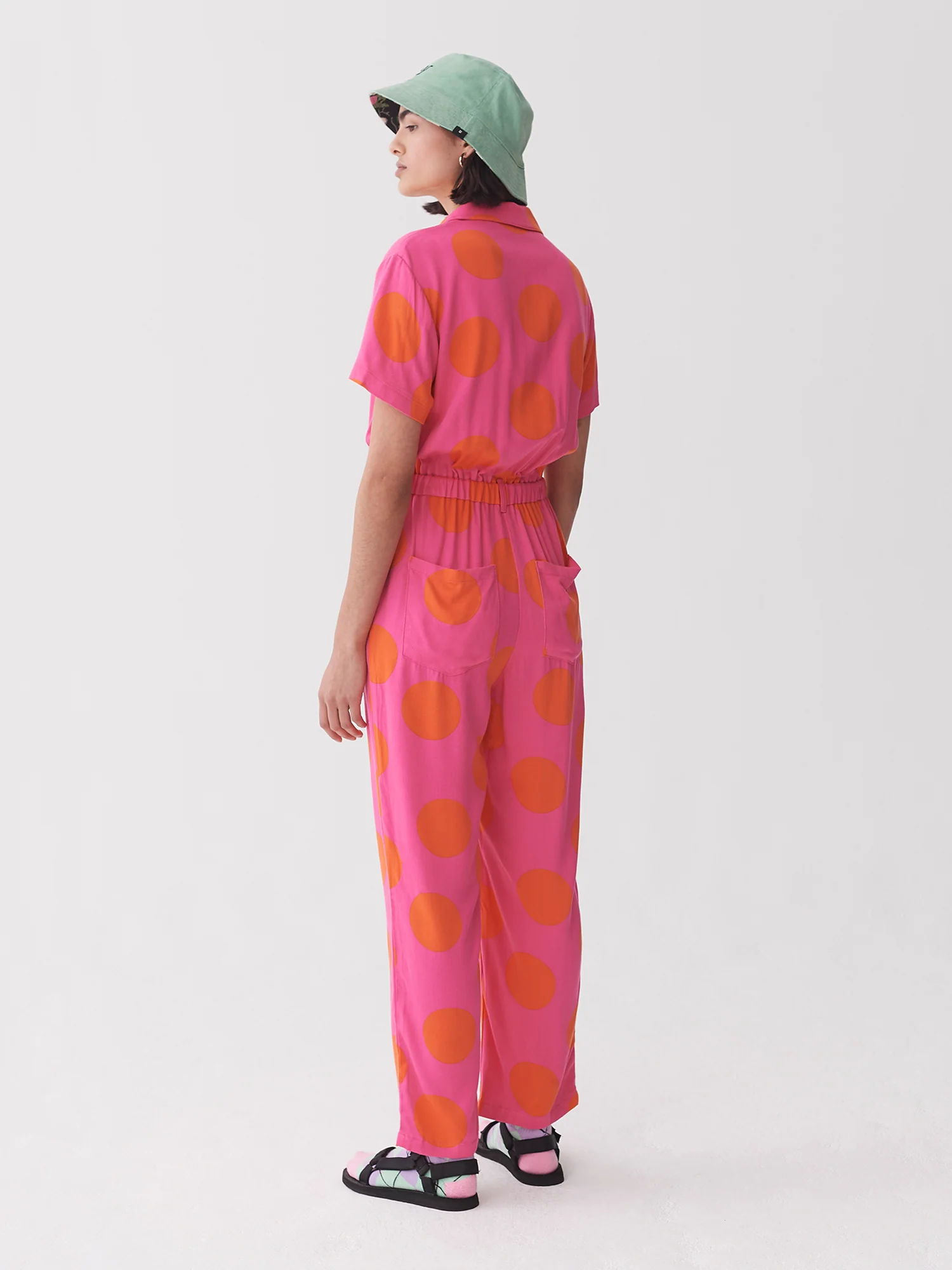 Lazy Oaf Daytrip Polka Jumpsuit - Image 6
