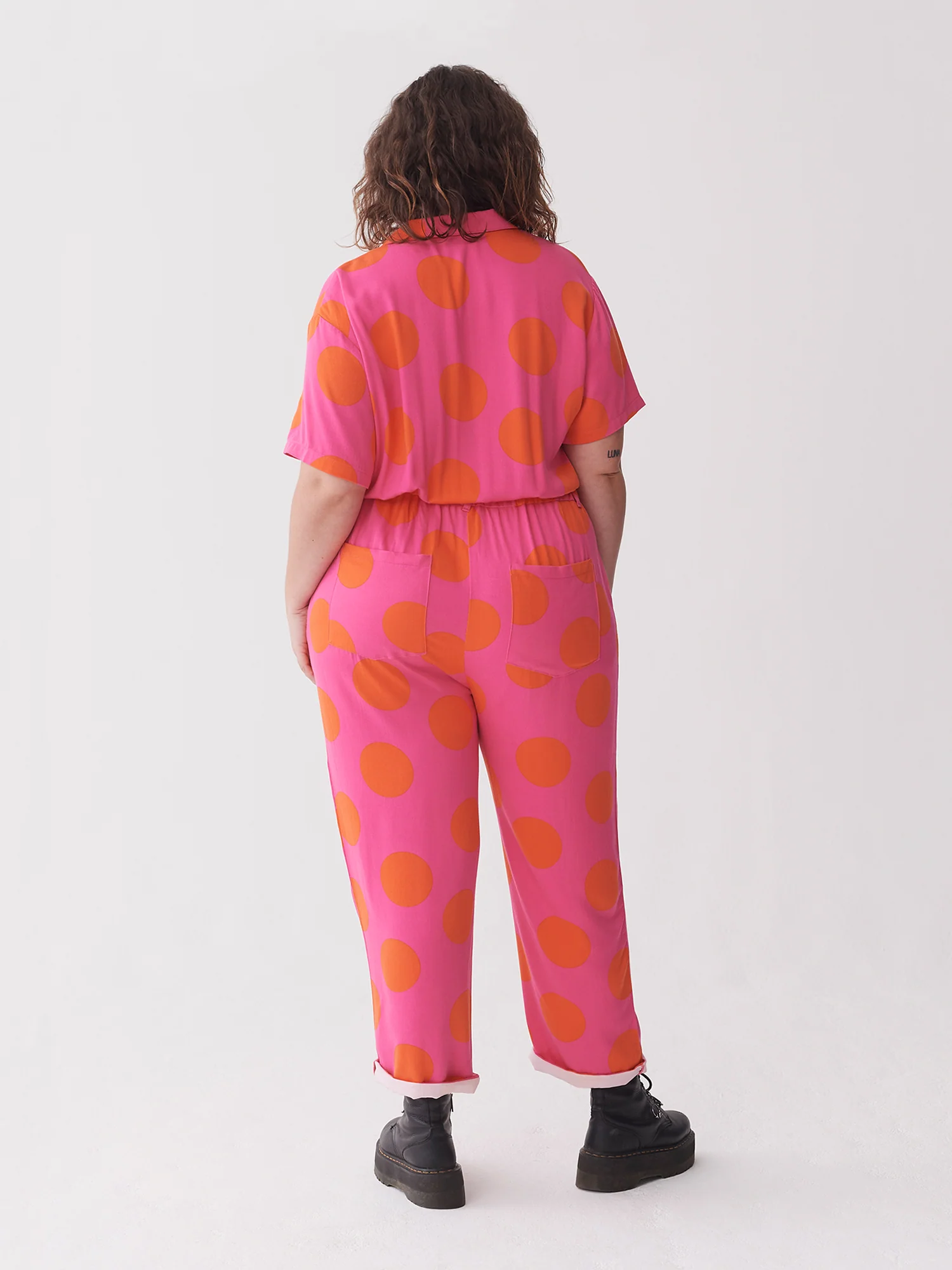 Lazy Oaf Daytrip Polka Jumpsuit - Image 7