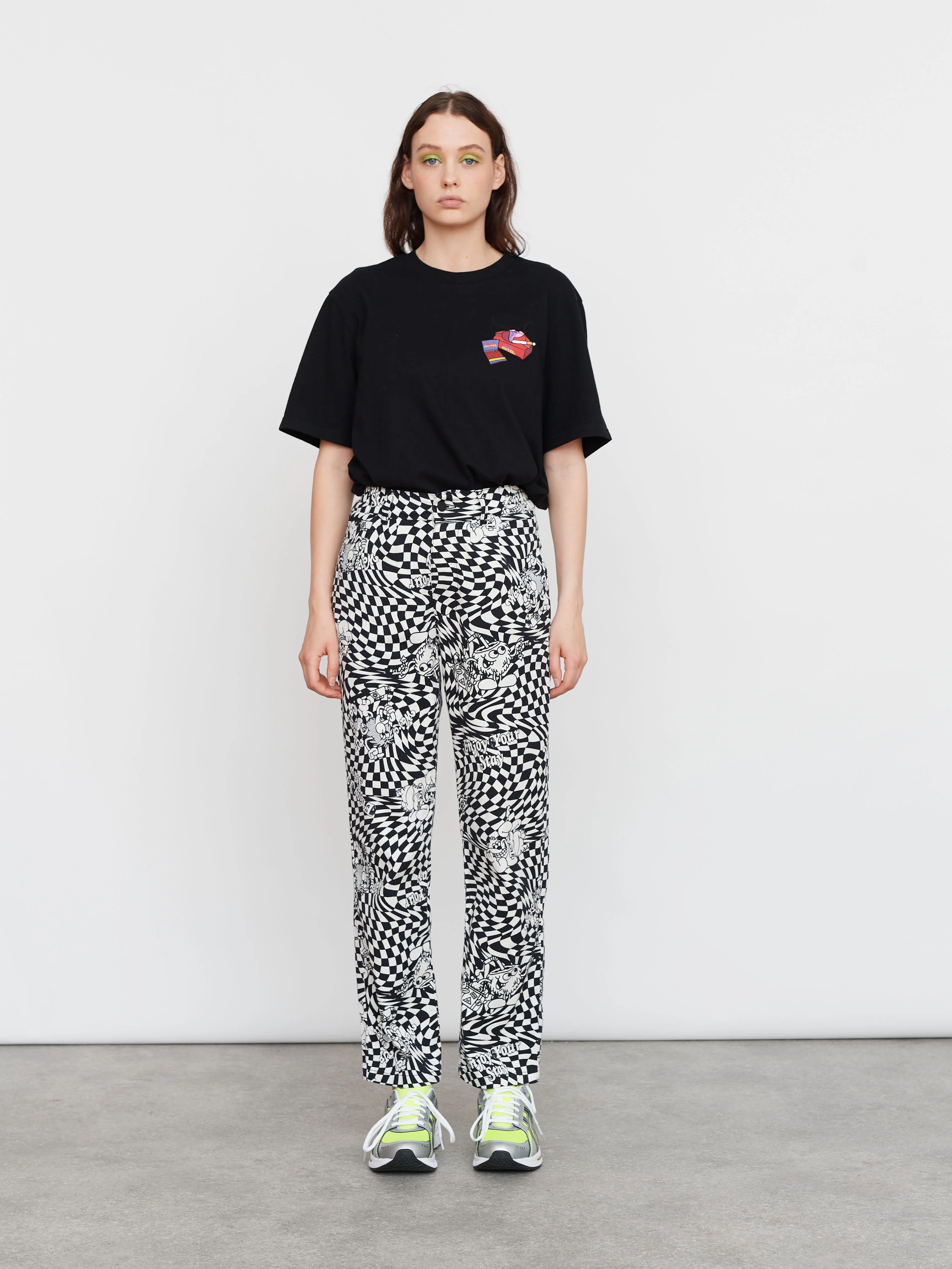 Lazy Oaf Enjoy Your Stay Unisex Pants - Image 2