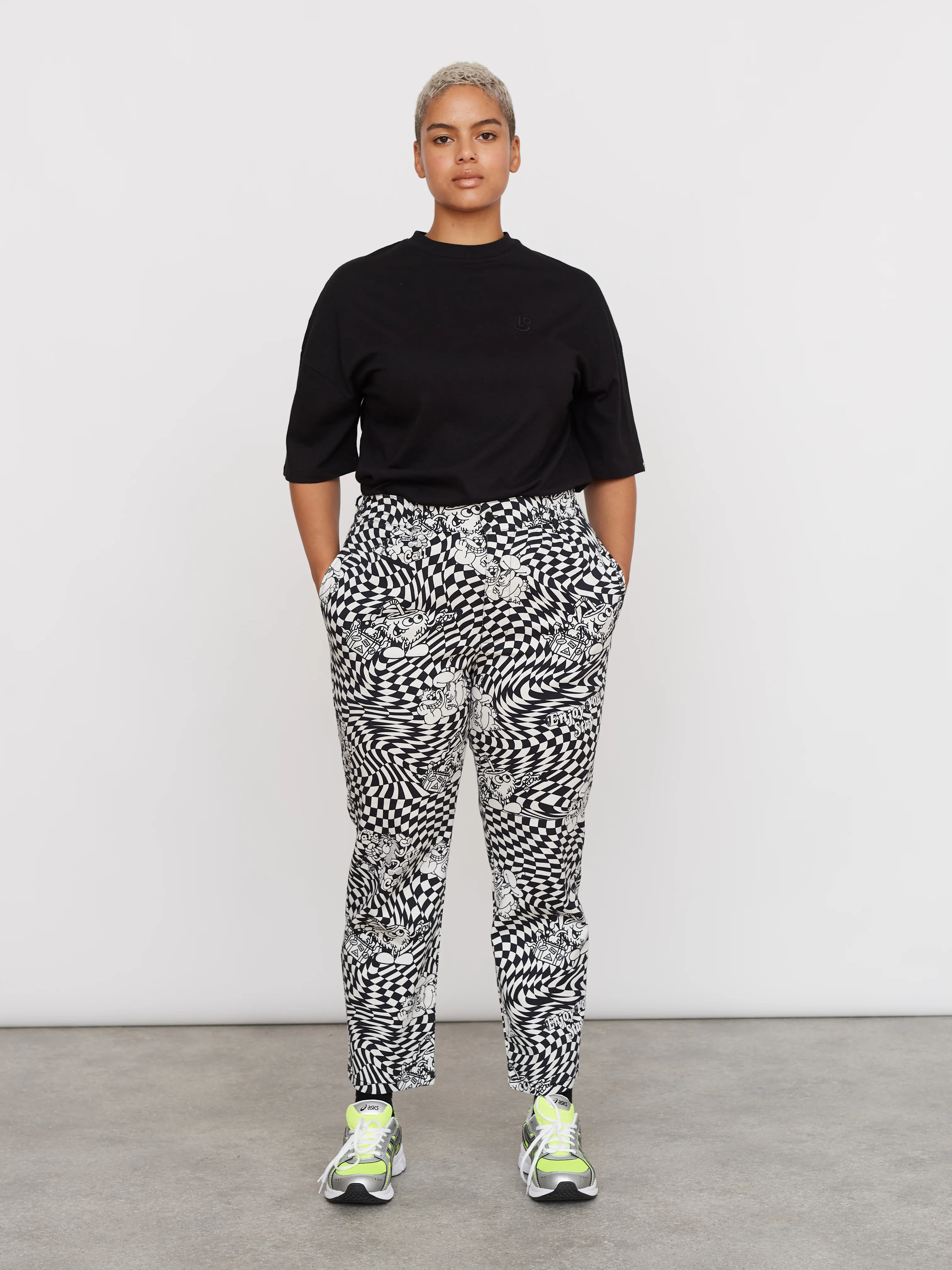 Lazy Oaf Enjoy Your Stay Unisex Pants - Image 3