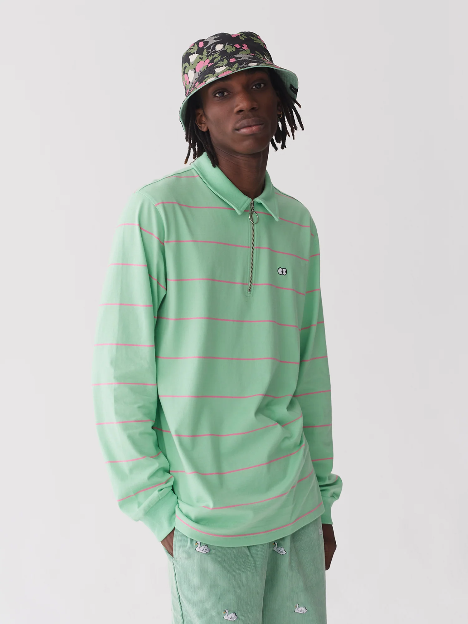 Lazy Oaf Eyes On You Stripe Jersey - Image 3