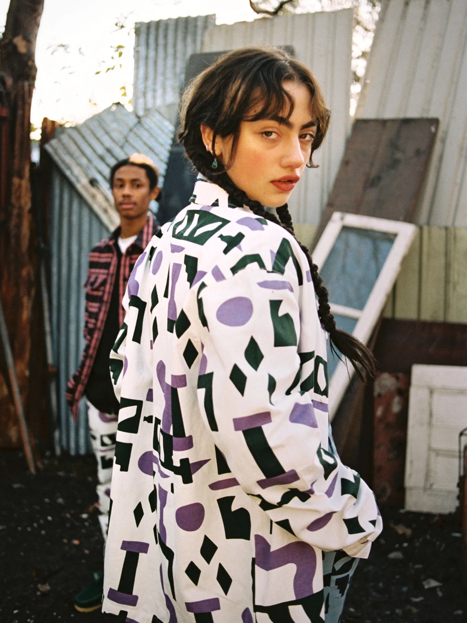 Lazy Oaf Feeling Symbolic Unisex Shirt - Image 3