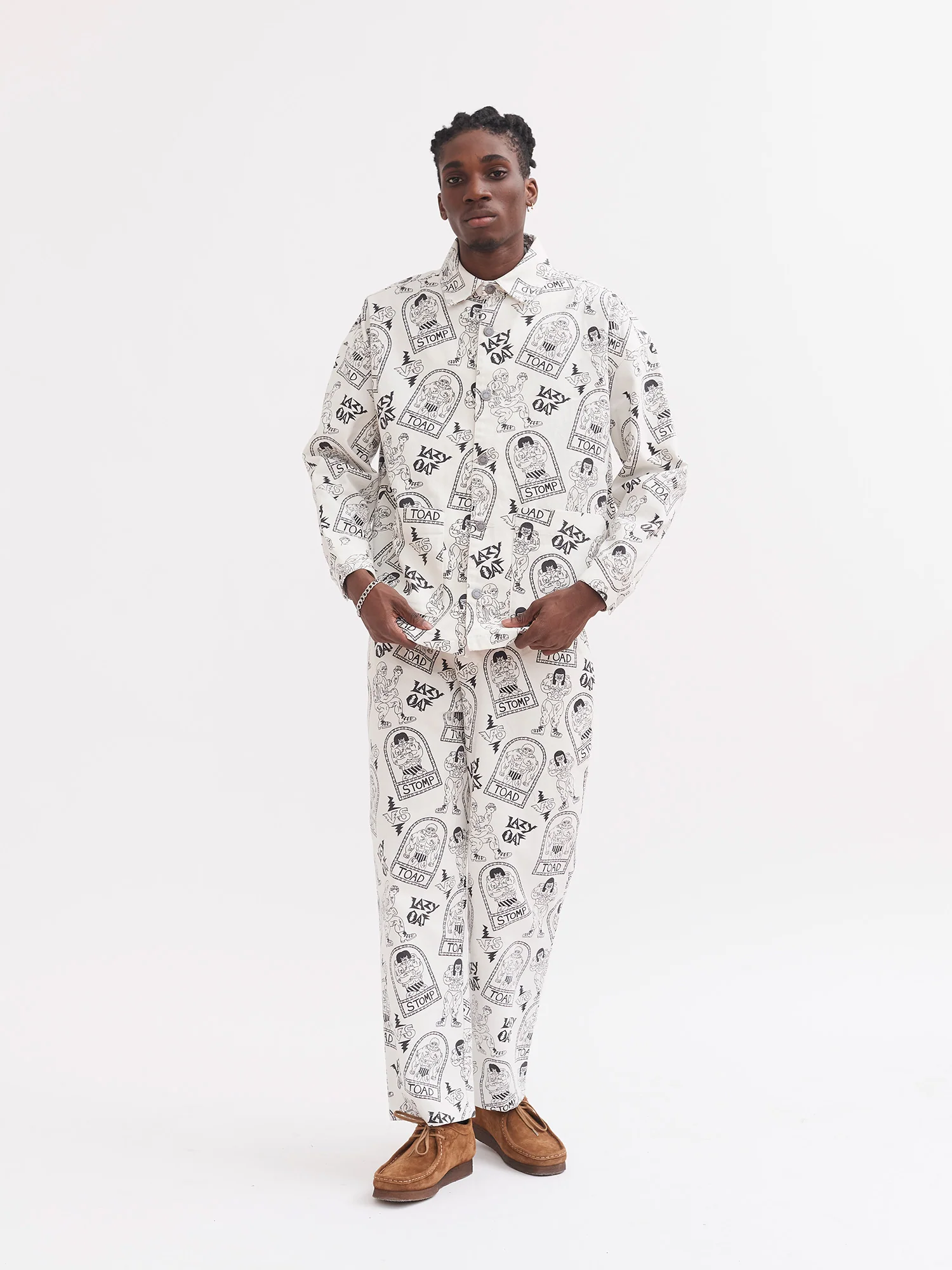 Lazy Oaf Fighting Time Chore Jacket