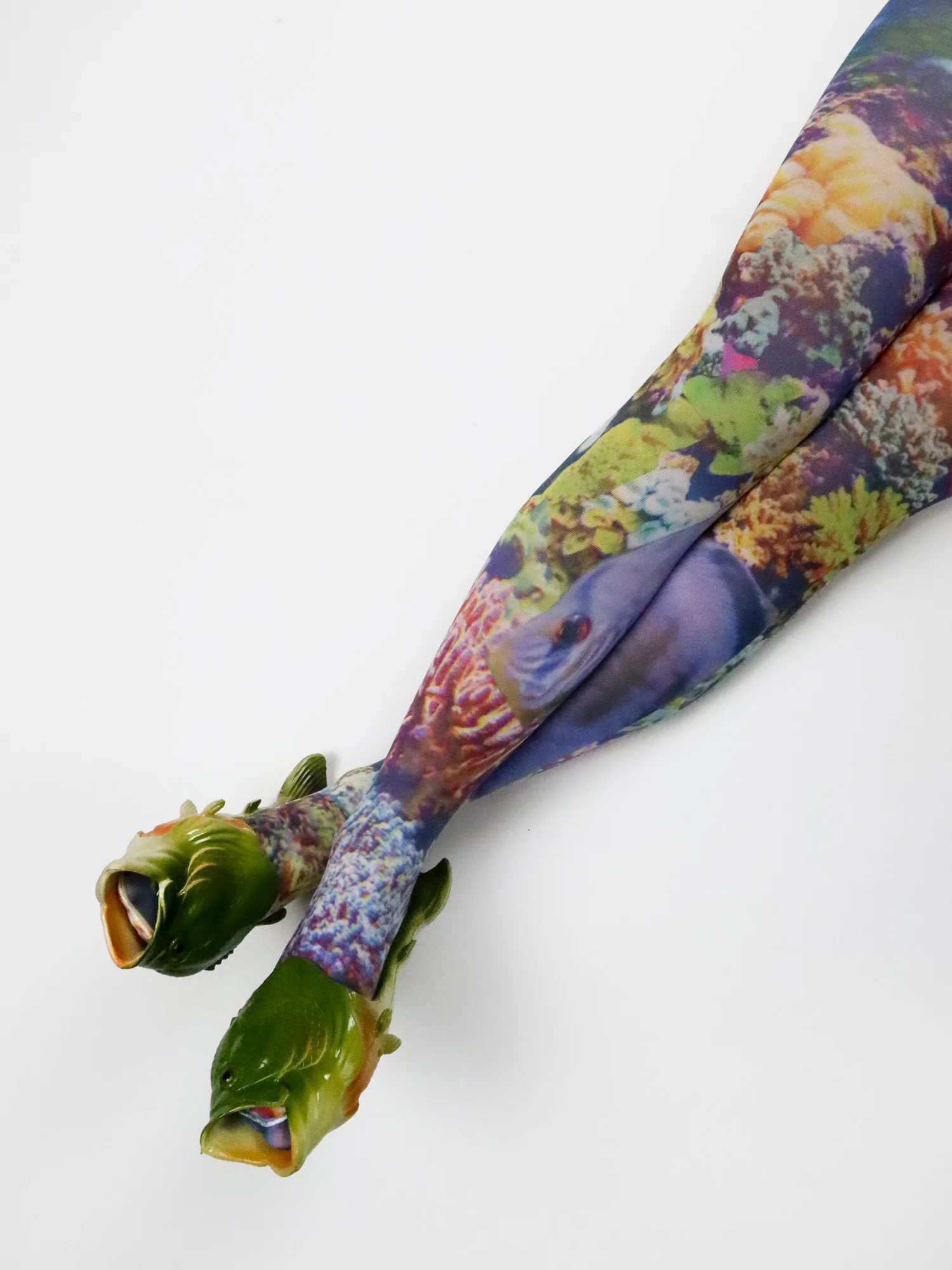 Lazy Oaf Fish Tank Print Tights - Image 3