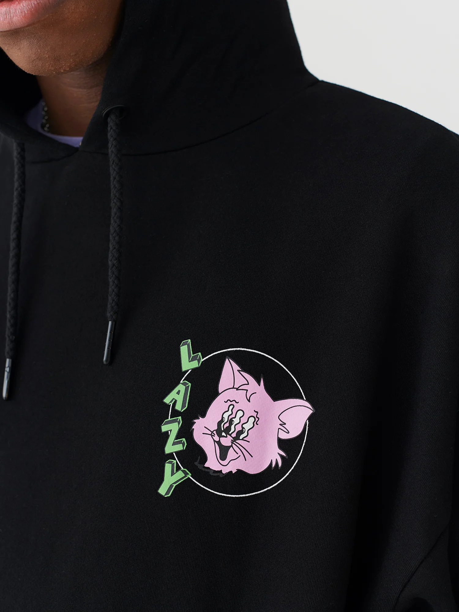 Lazy Oaf Flower Kitty Hoodie - Image 3