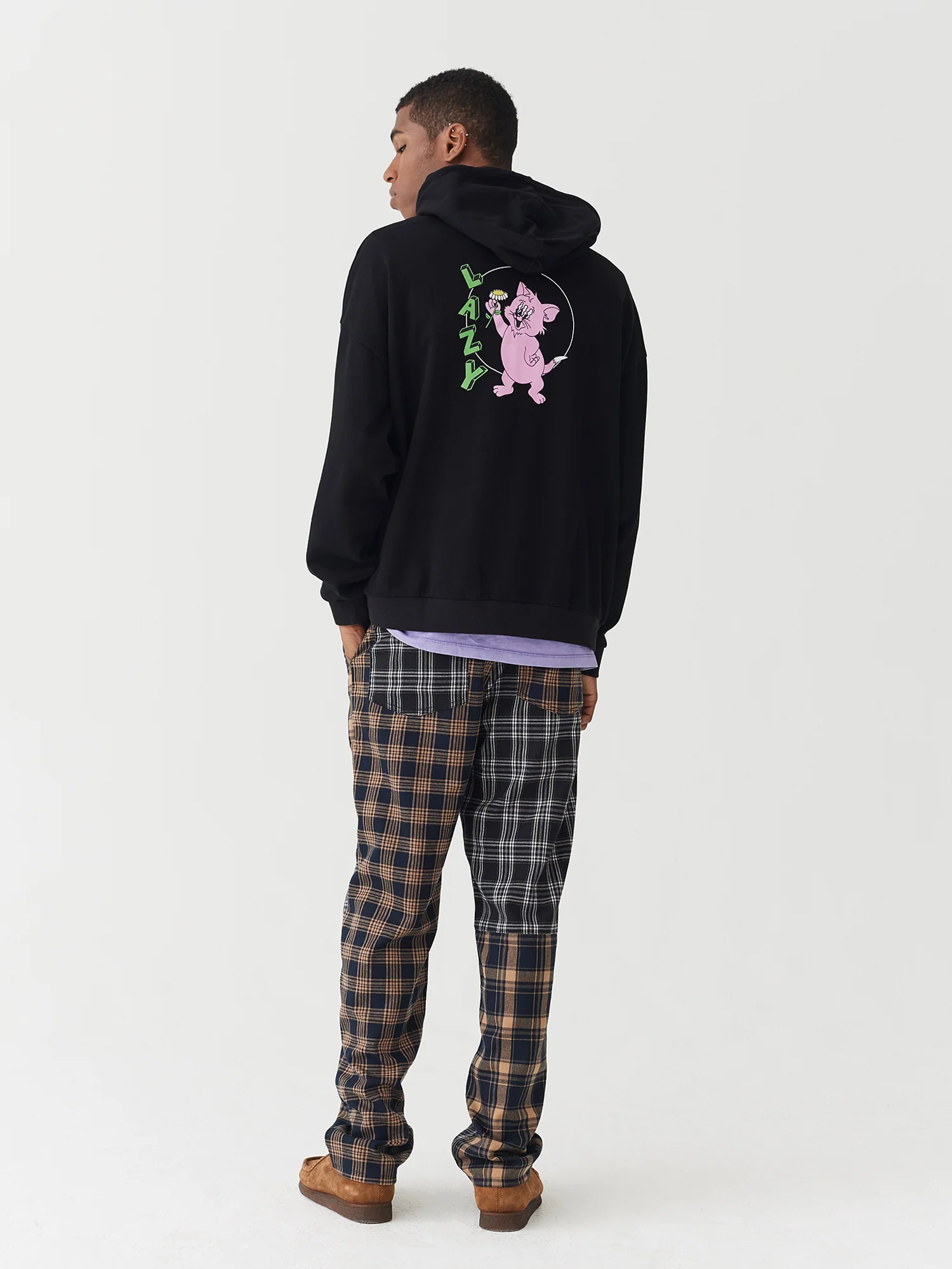 Lazy Oaf Flower Kitty Hoodie - Image 5