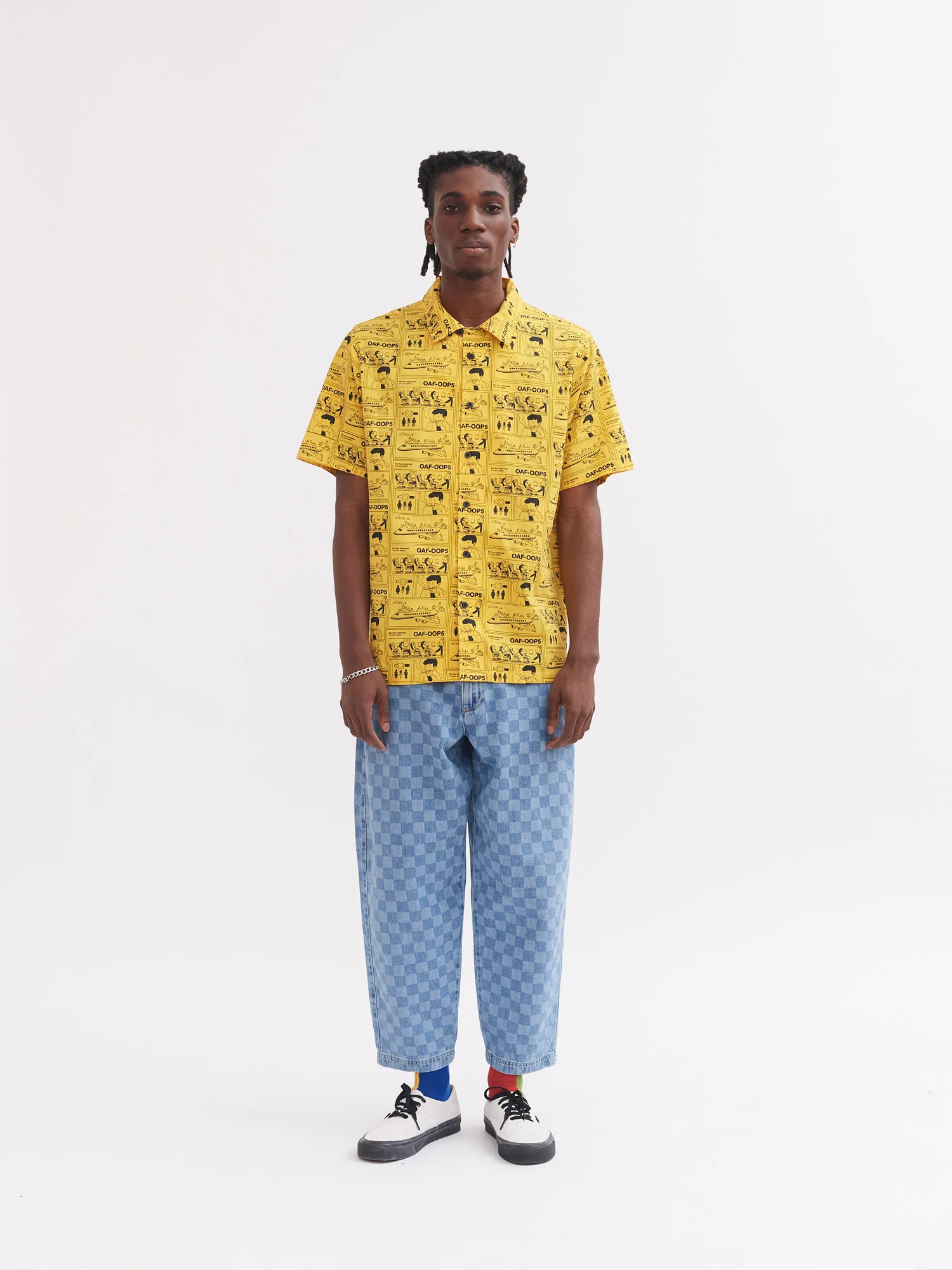 Lazy Oaf For Your Safety Only Bowling Shirt - Image 5