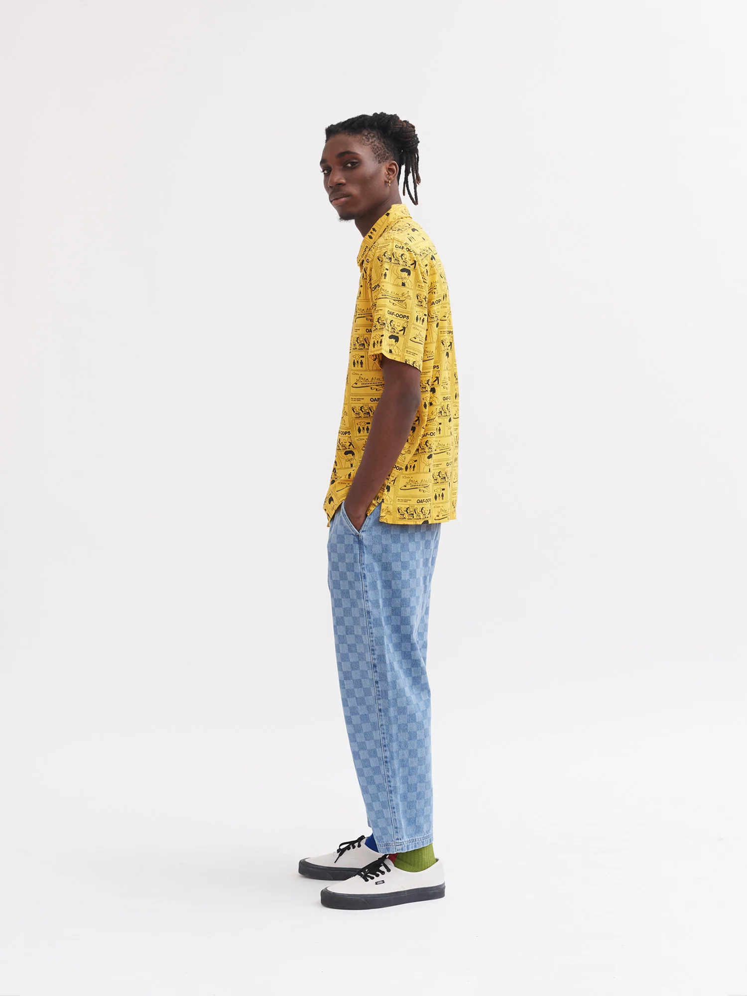 Lazy Oaf For Your Safety Only Bowling Shirt - Image 6