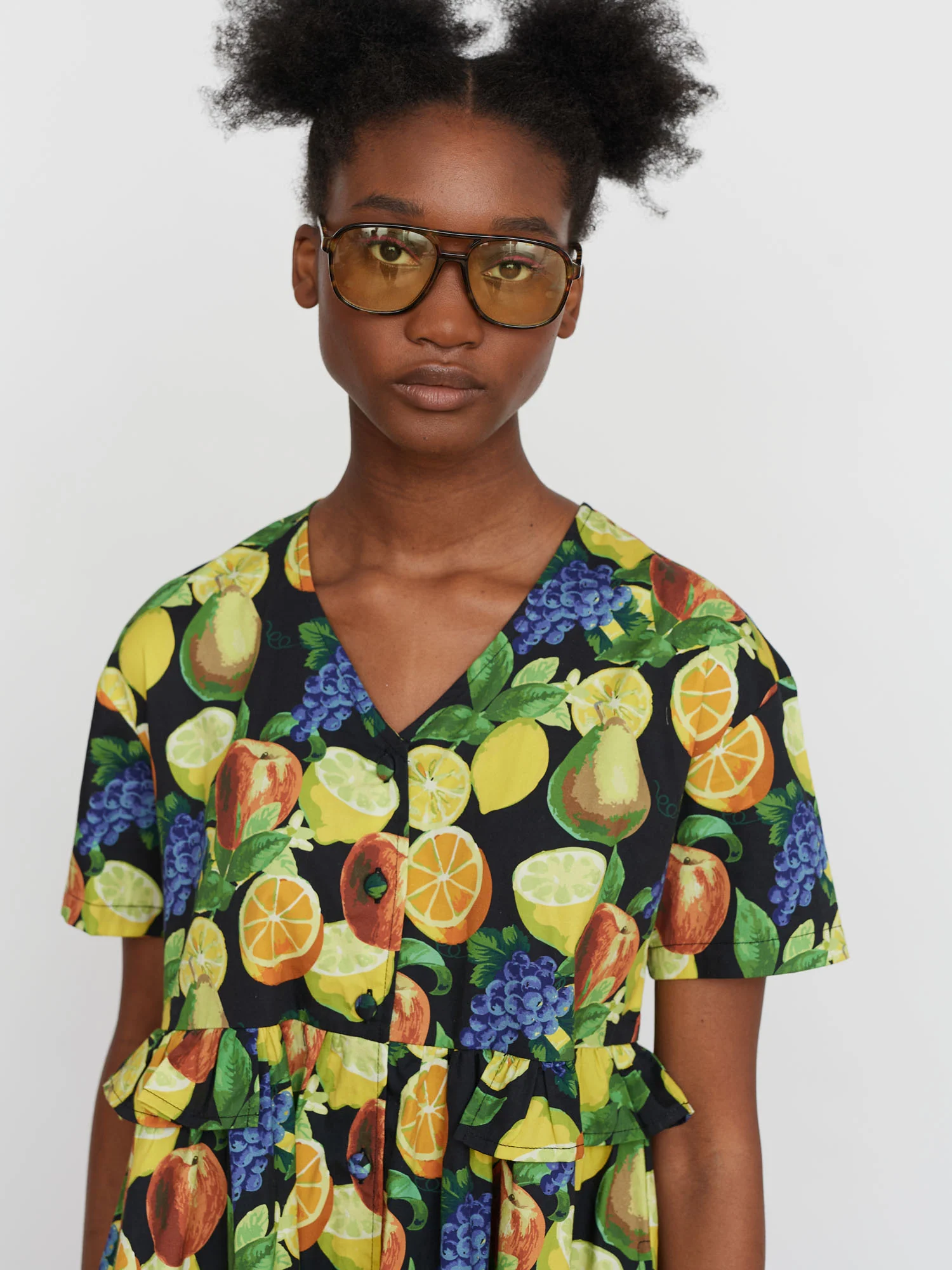 Lazy Oaf Fruit Bowl Frilly Dress - Image 2