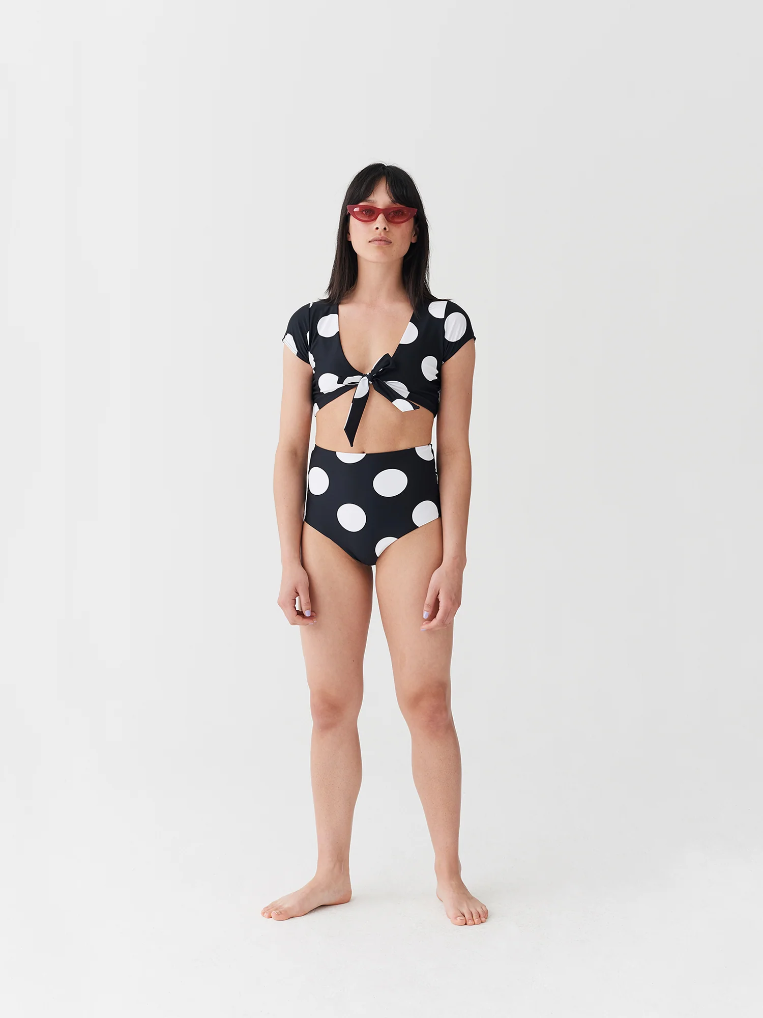 Lazy Oaf Giant Polka Dot Bikini Bottoms - Image 3