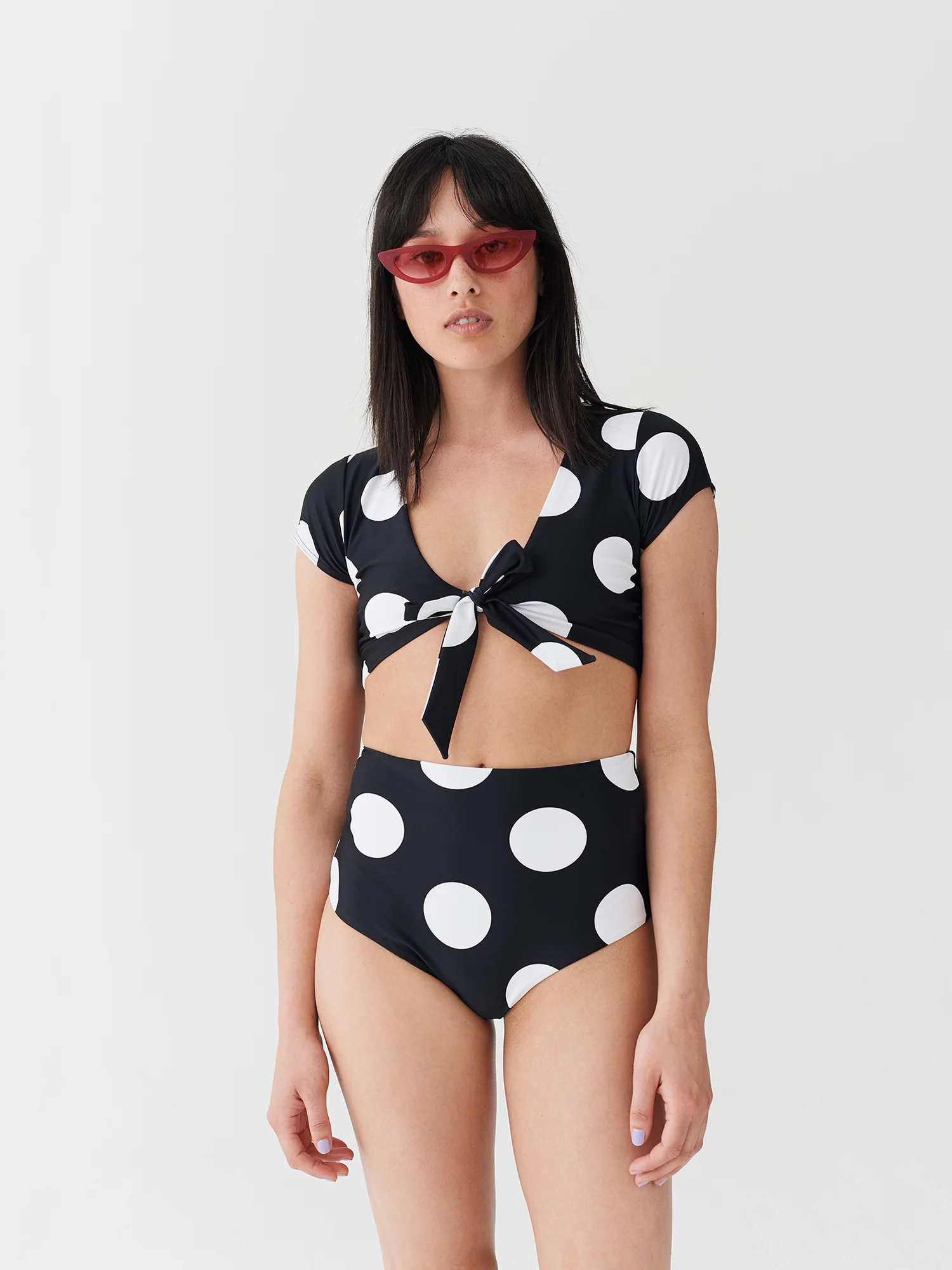 Lazy Oaf Giant Polka Dot Bikini Bottoms - Image 6