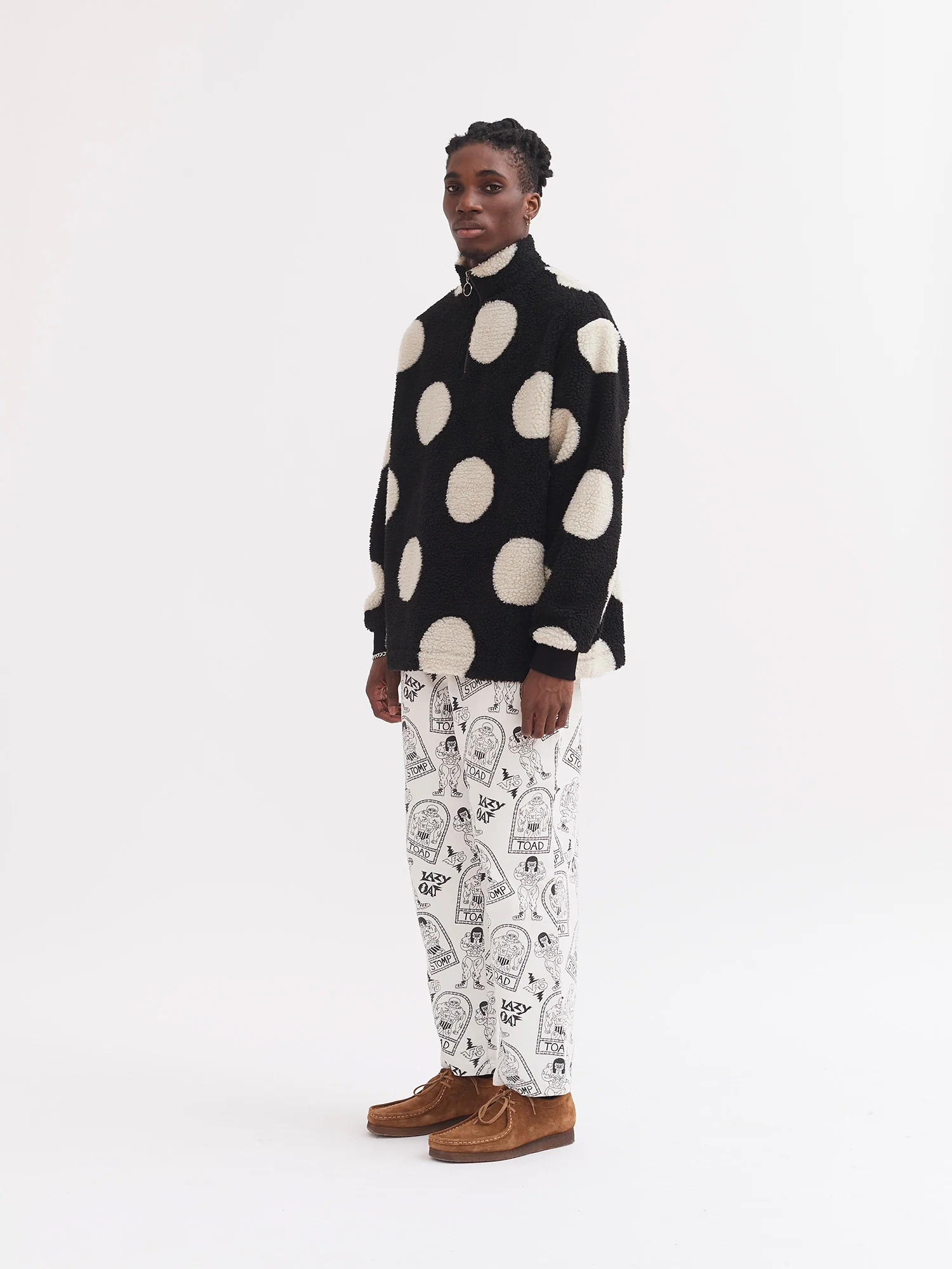 Lazy Oaf Giant Polka Fleece - Image 6