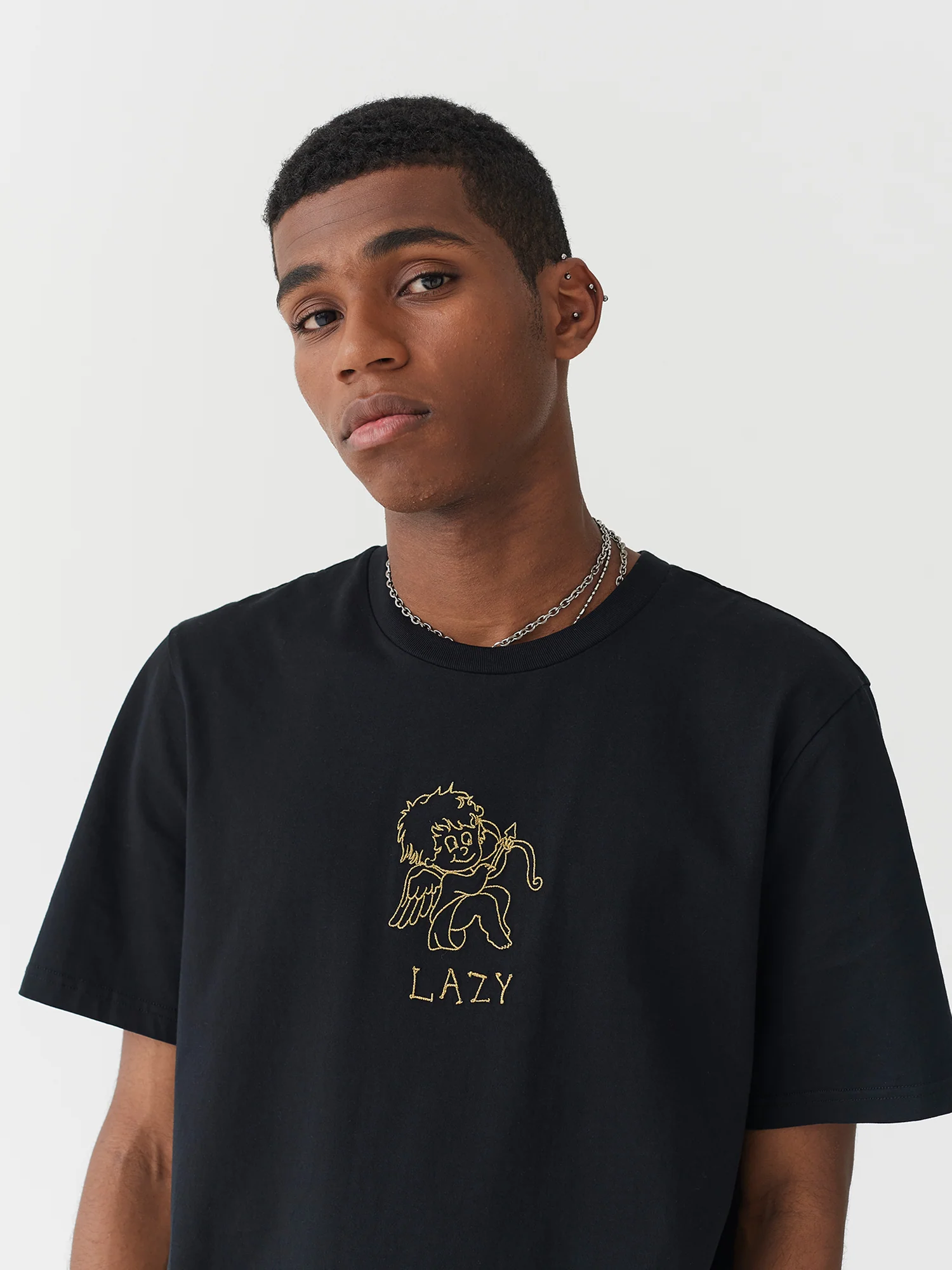 Lazy Oaf Golden Angel T-Shirt - Image 3
