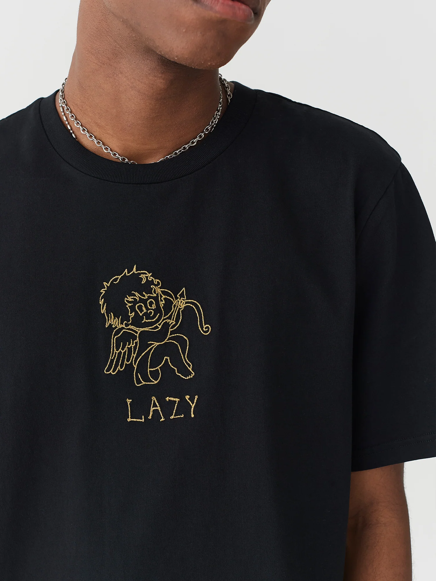 Lazy Oaf Golden Angel T-Shirt - Image 4