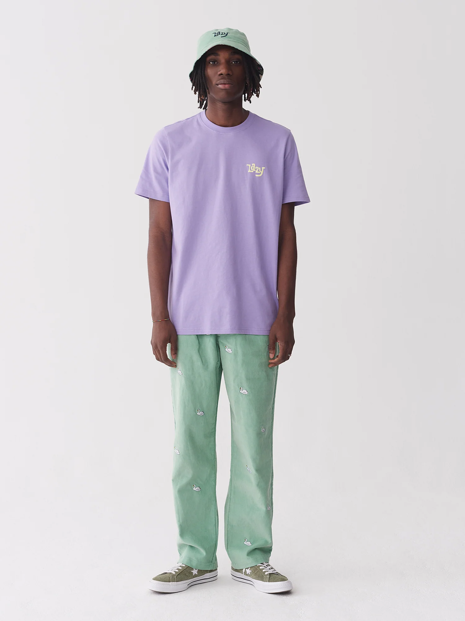Lazy Oaf Golden Years Purple T-Shirt - Image 2