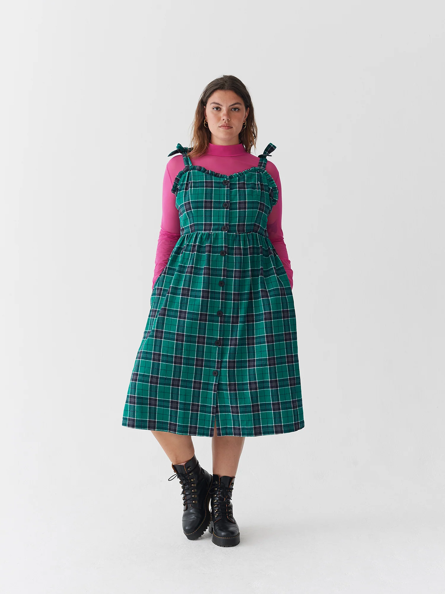 Lazy Oaf Green With Envy Midi Dress - Image 6