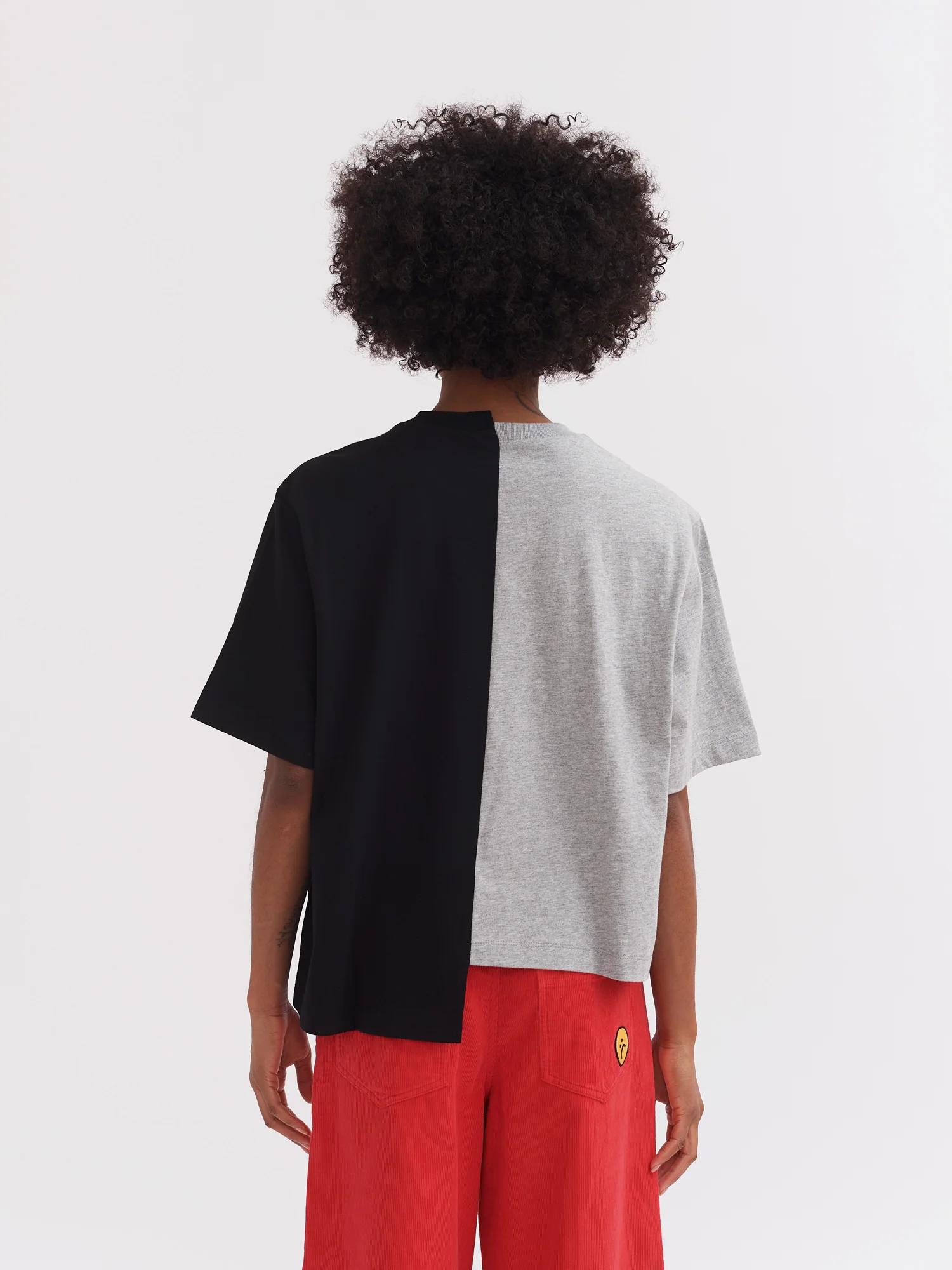Lazy Oaf Half And Half T-Shirt - Image 4