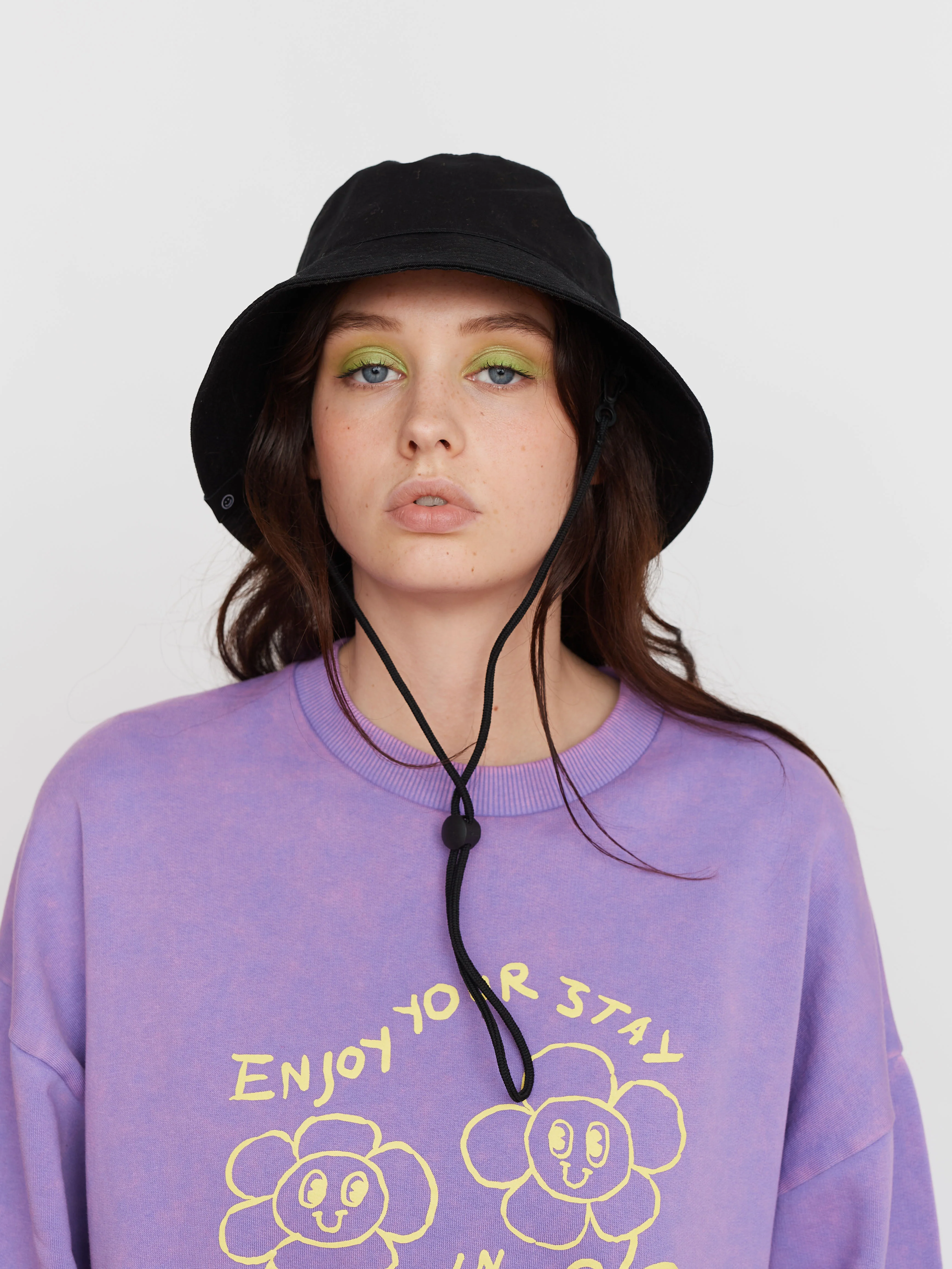 Lazy Oaf Happy Face Bucket Hat - Image 2