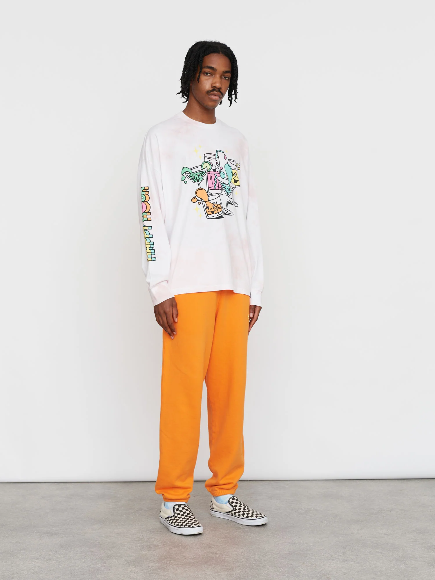 Lazy Oaf Happy Hour Long Sleeve T-Shirt - Image 2