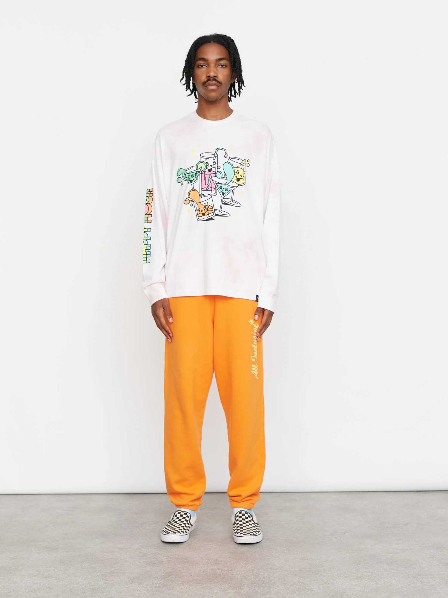 Lazy Oaf Happy Hour Long Sleeve T-Shirt - Image 4