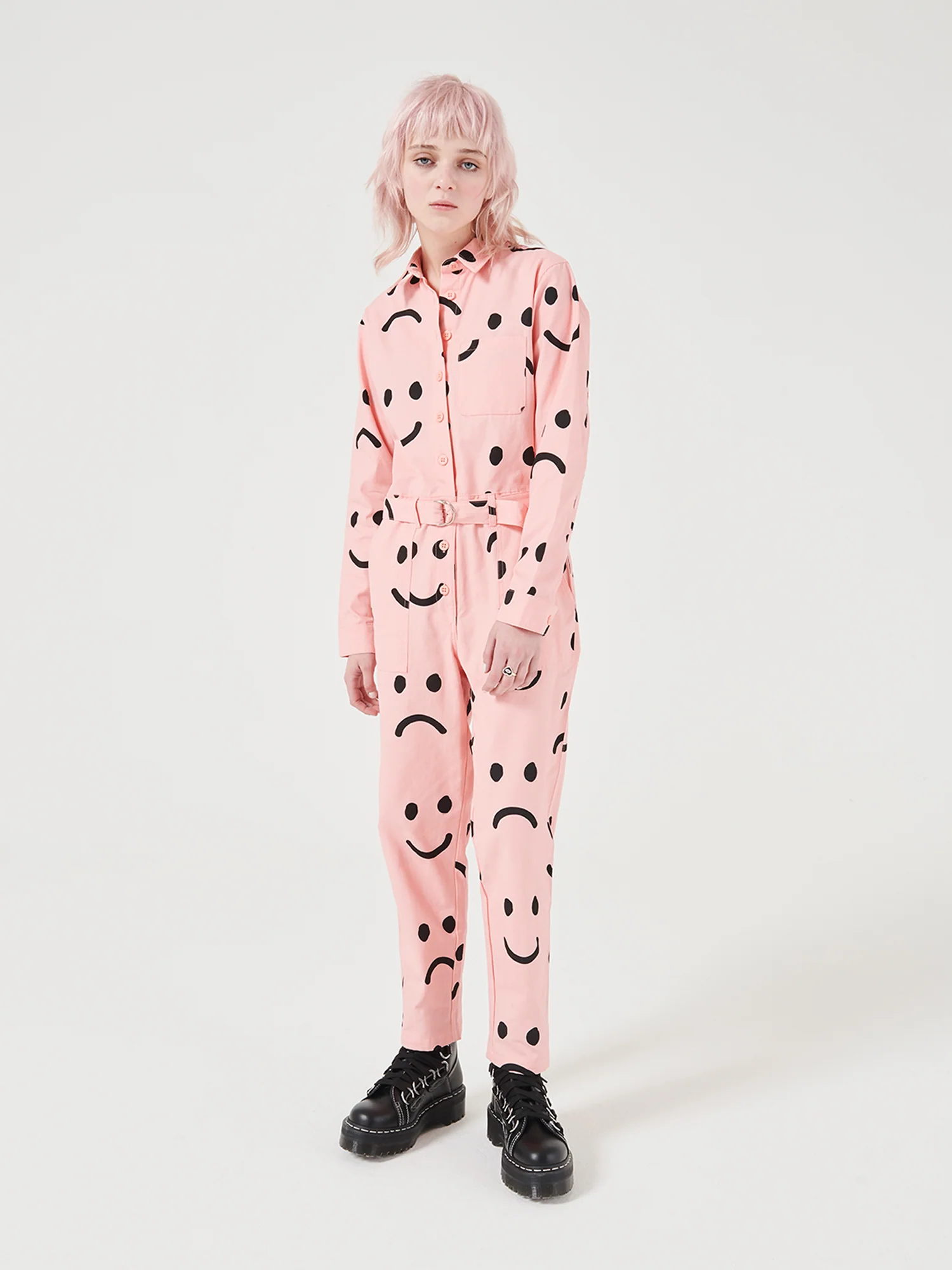 Lazy Oaf Happy Sad Boilersuit - Image 2