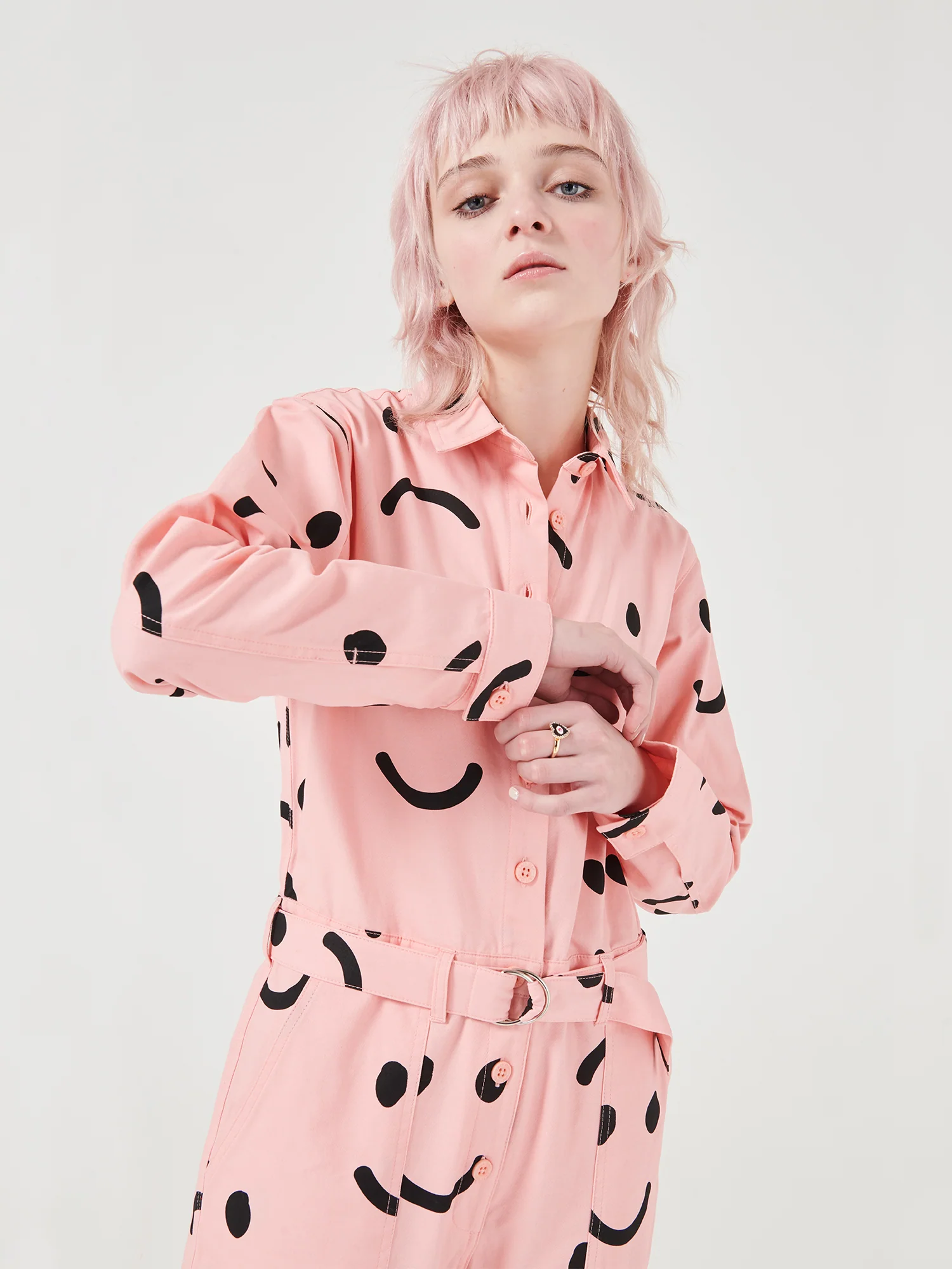 Lazy Oaf Happy Sad Boilersuit - Image 4