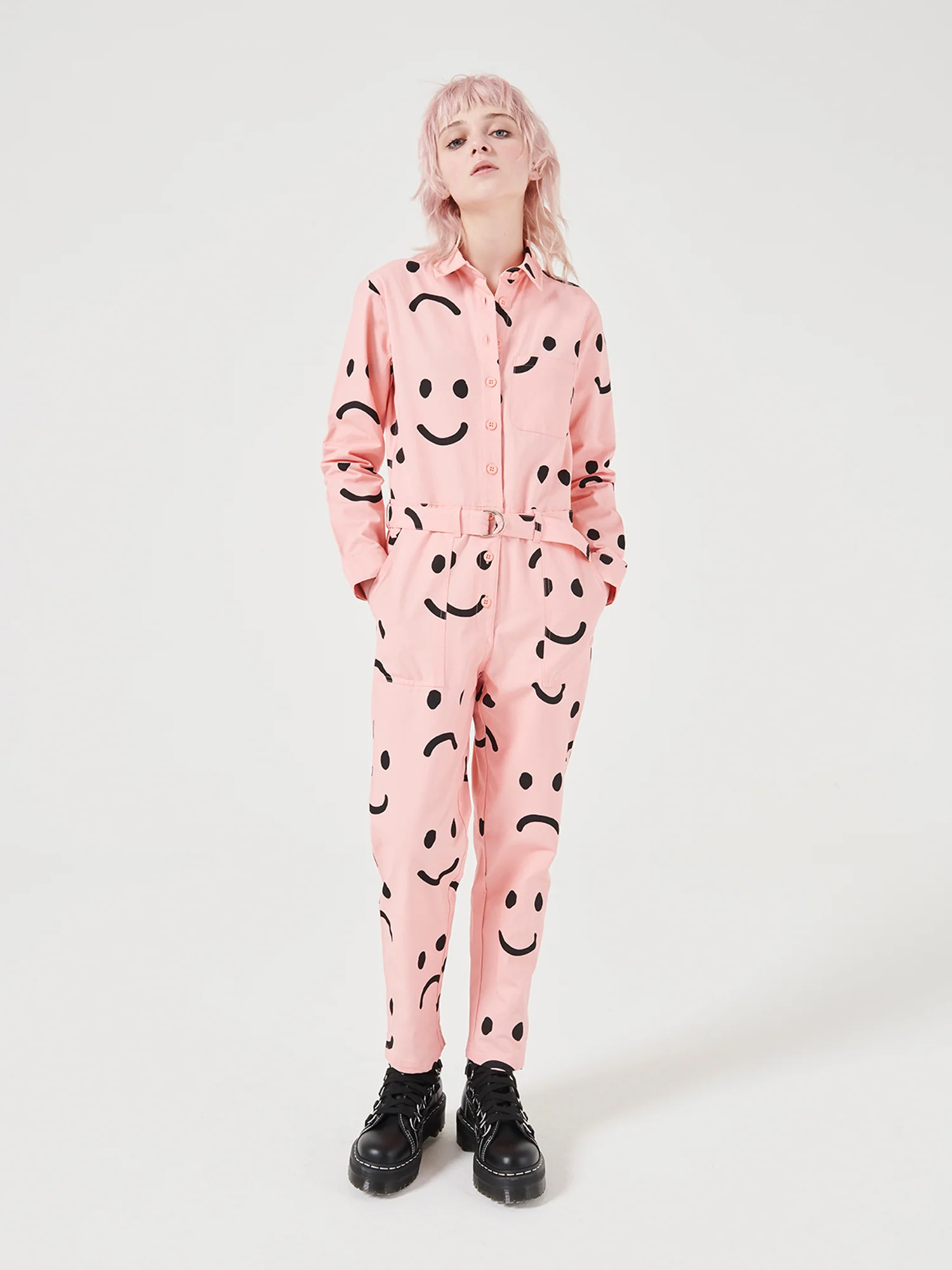 Lazy Oaf Happy Sad Boilersuit - Image 6