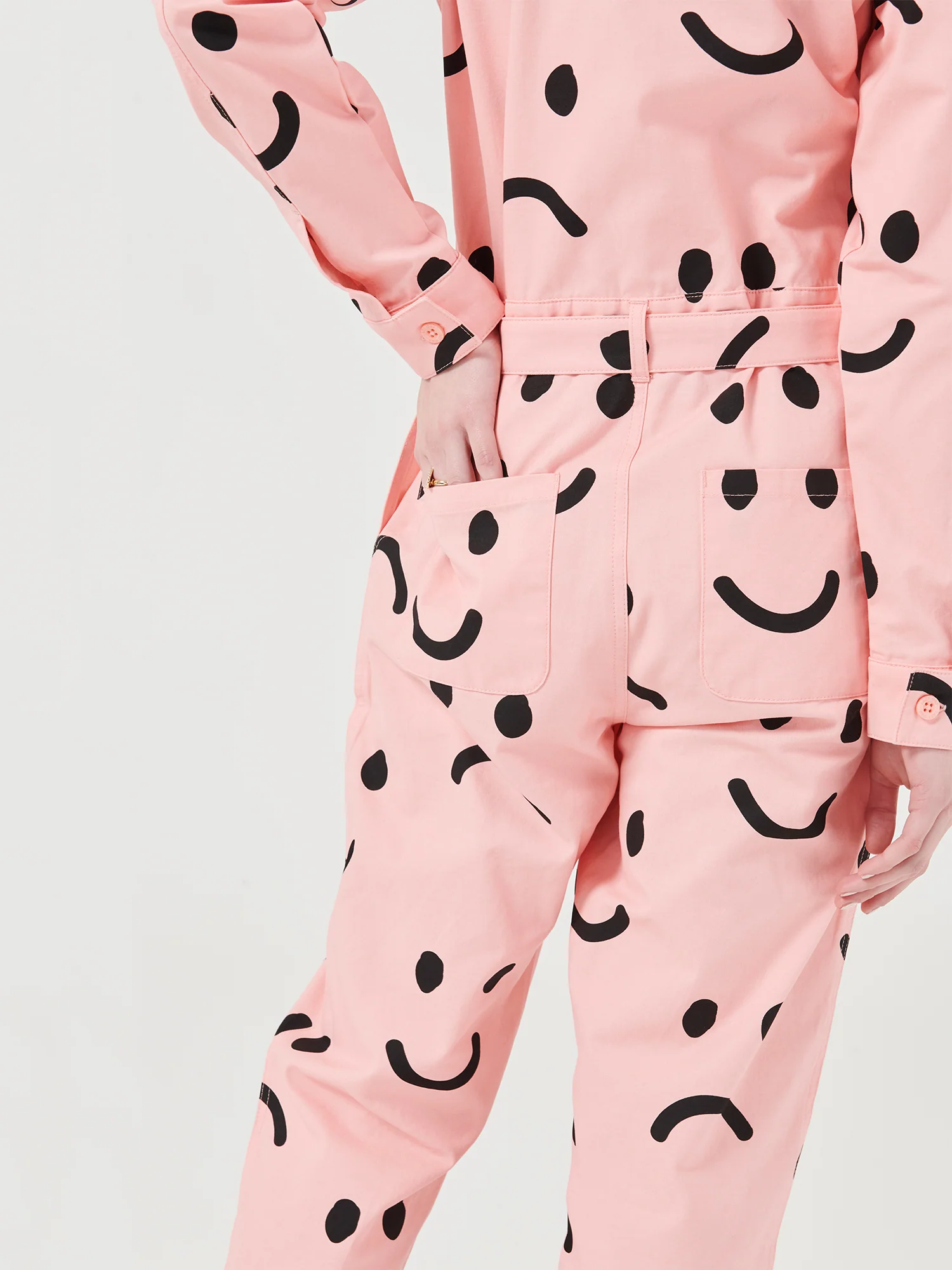 Lazy Oaf Happy Sad Boilersuit - Image 7