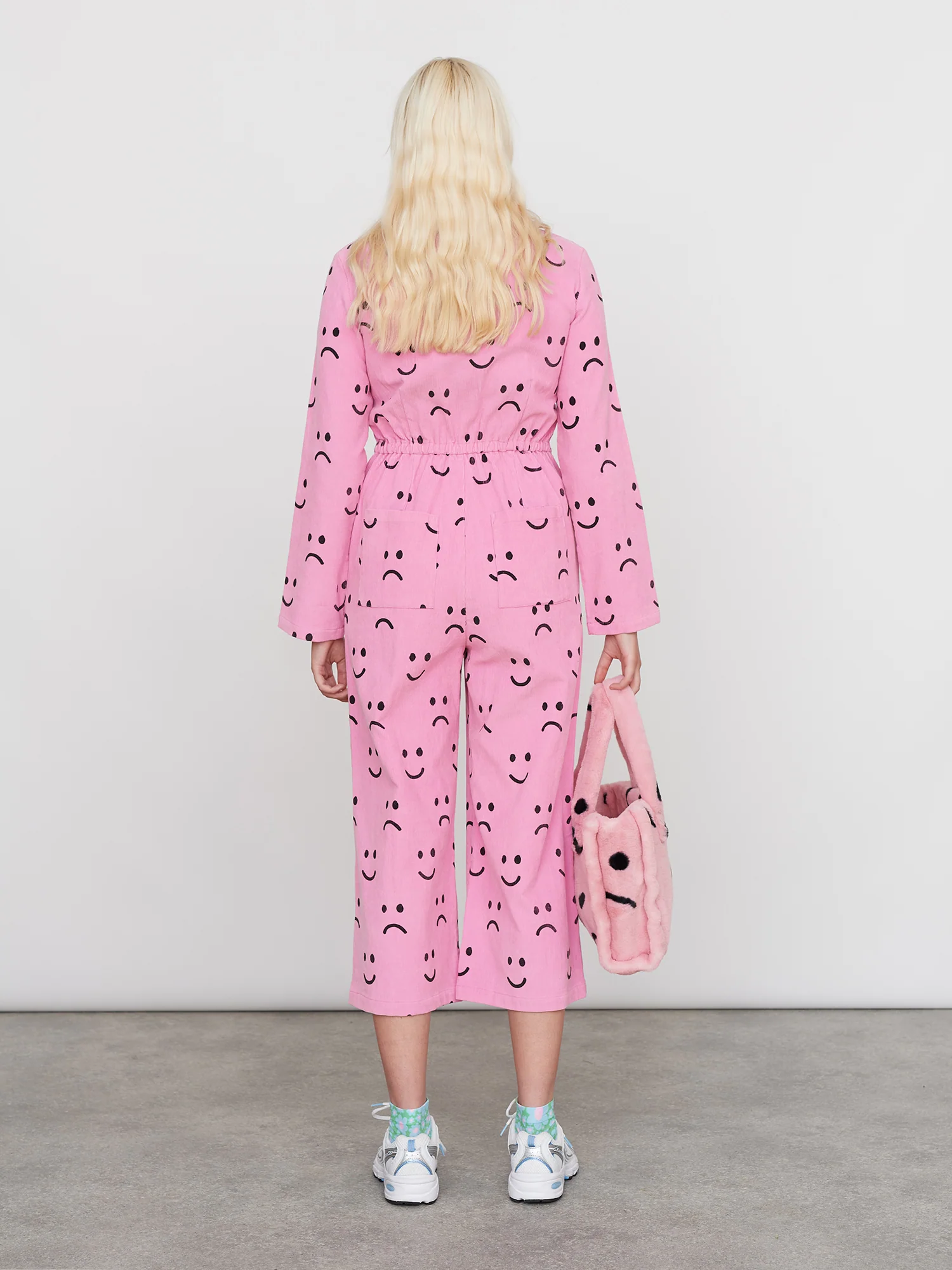 Happy Sad Cord Jumpsuit - Image 4