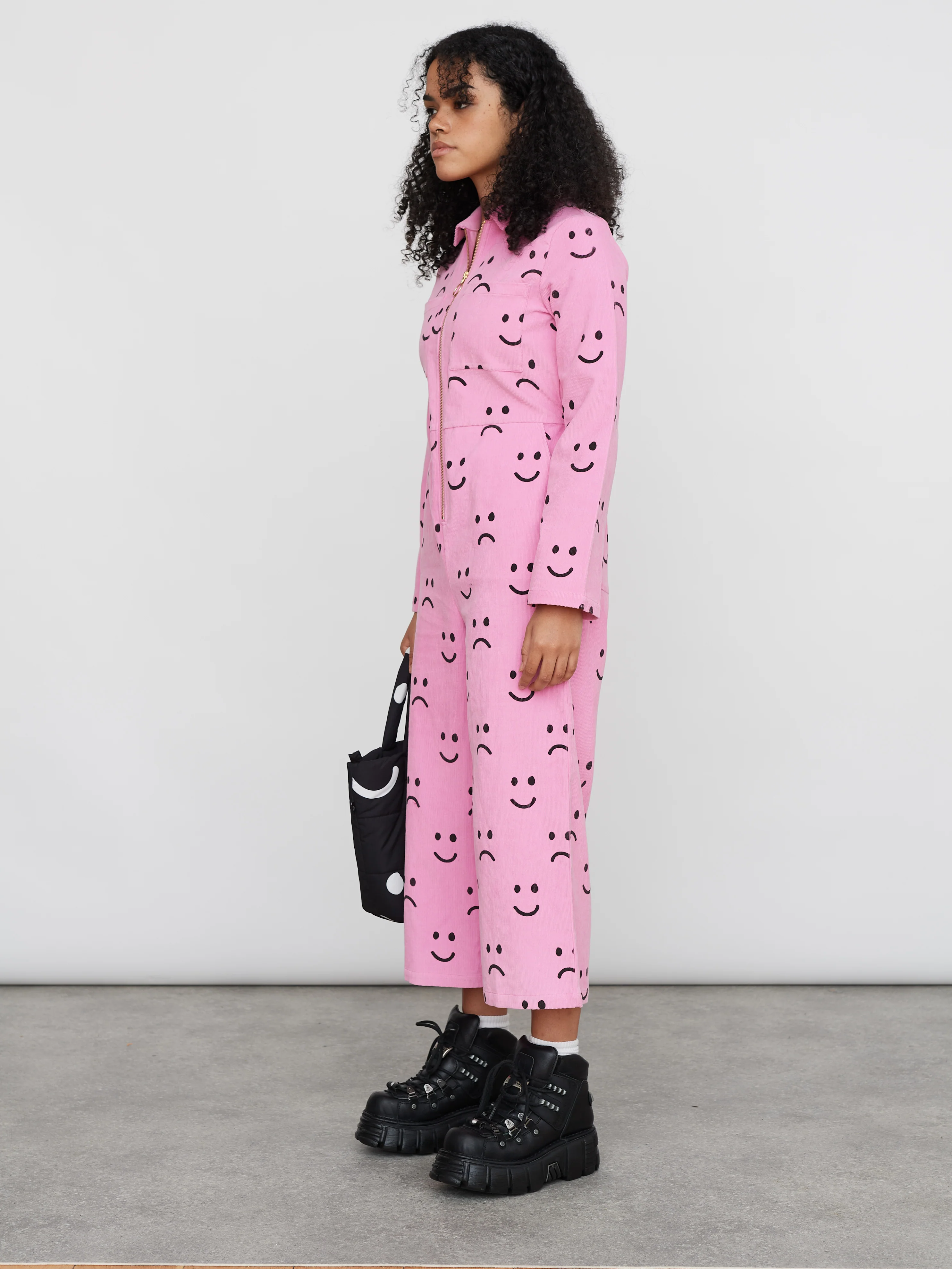 Happy Sad Cord Jumpsuit - Image 5