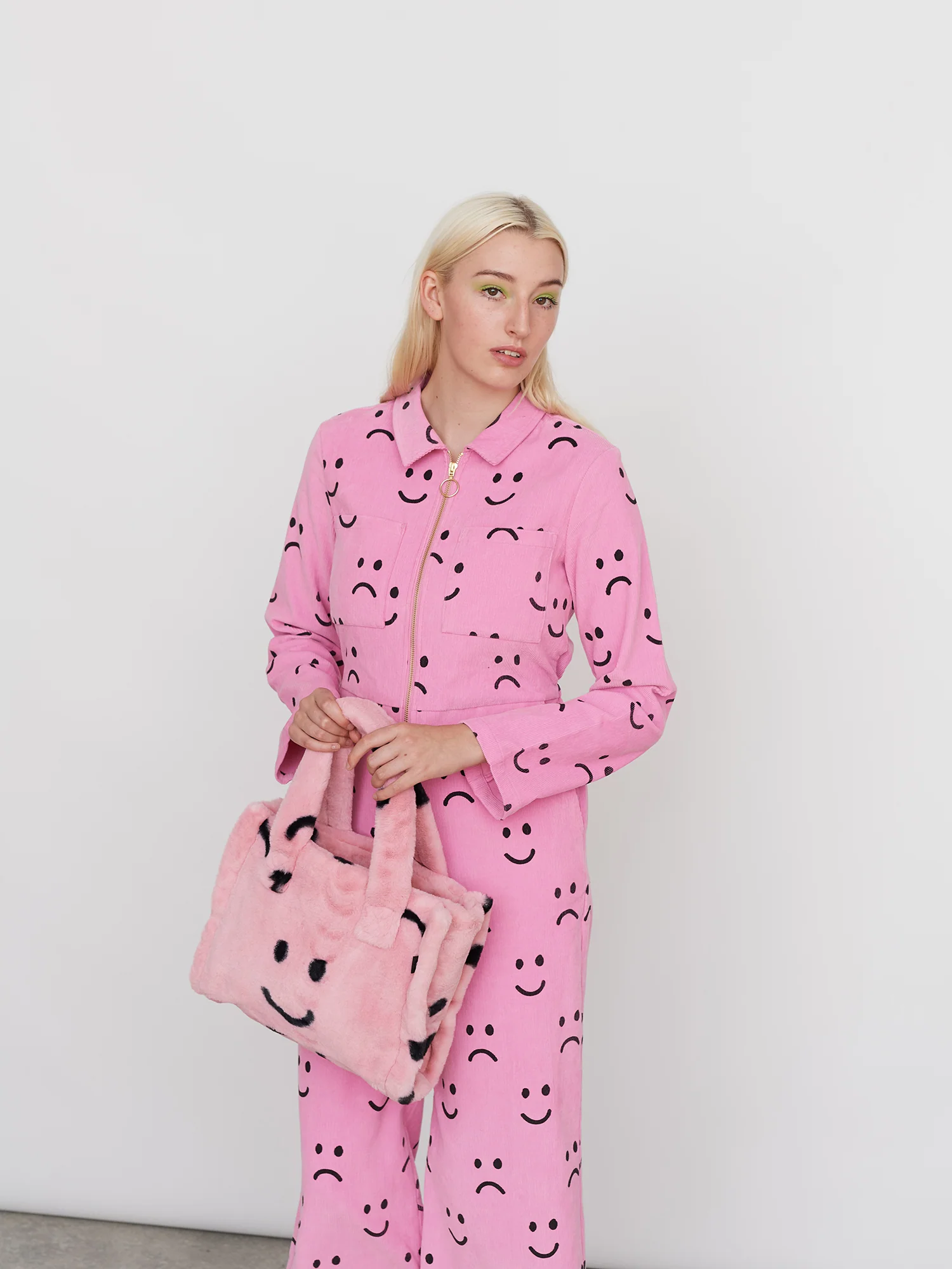Happy Sad Cord Jumpsuit - Image 6